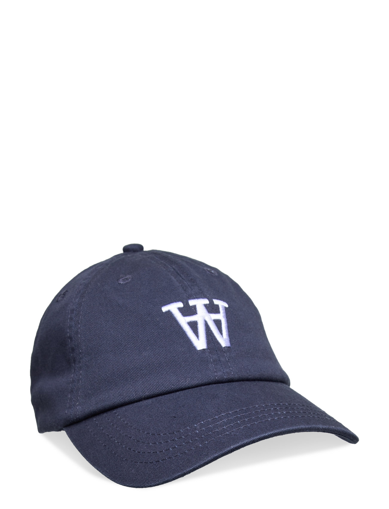 WOOD WOOD Eli Aa Cap, One Size, Navy, Hovedbeklædning > Kasketter, Herre