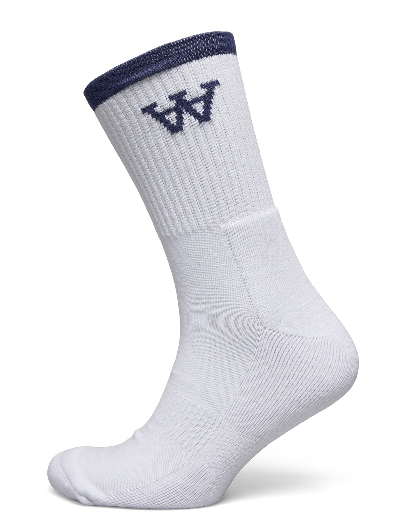 DOUBLE A BY W.W. Wwcon Tennis Socks Vit