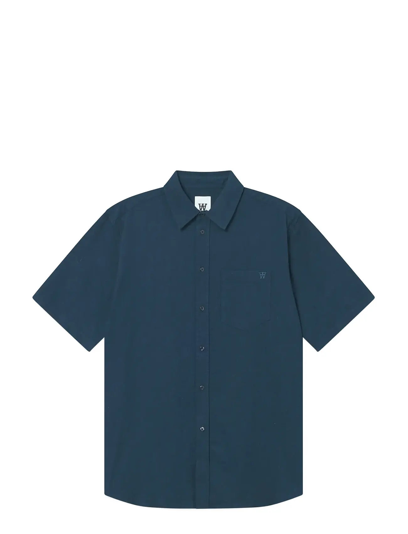 WOOD WOOD Wwaaron Ss Navy - L - Herren