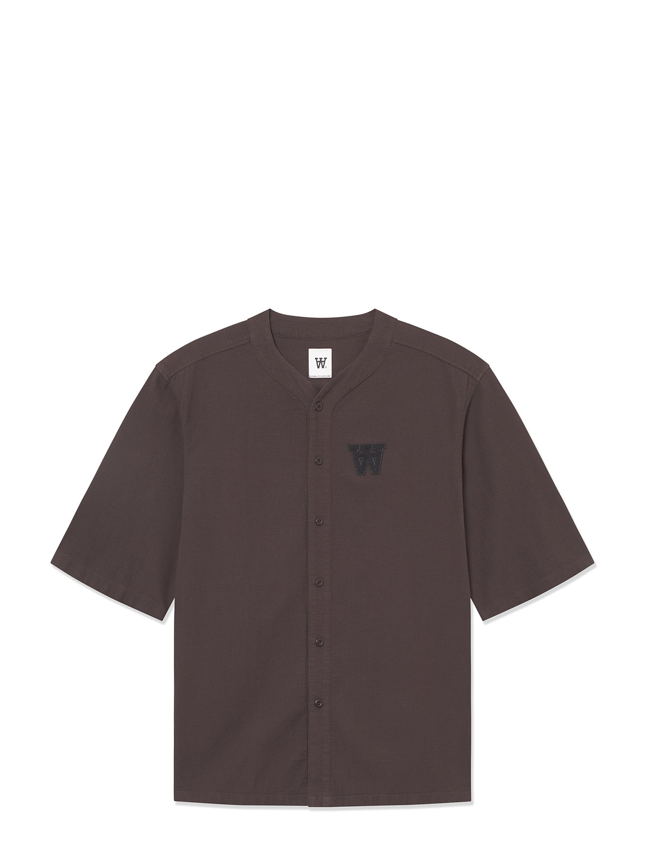 WOOD WOOD Wwhardy Shirt Braun - L - Herren