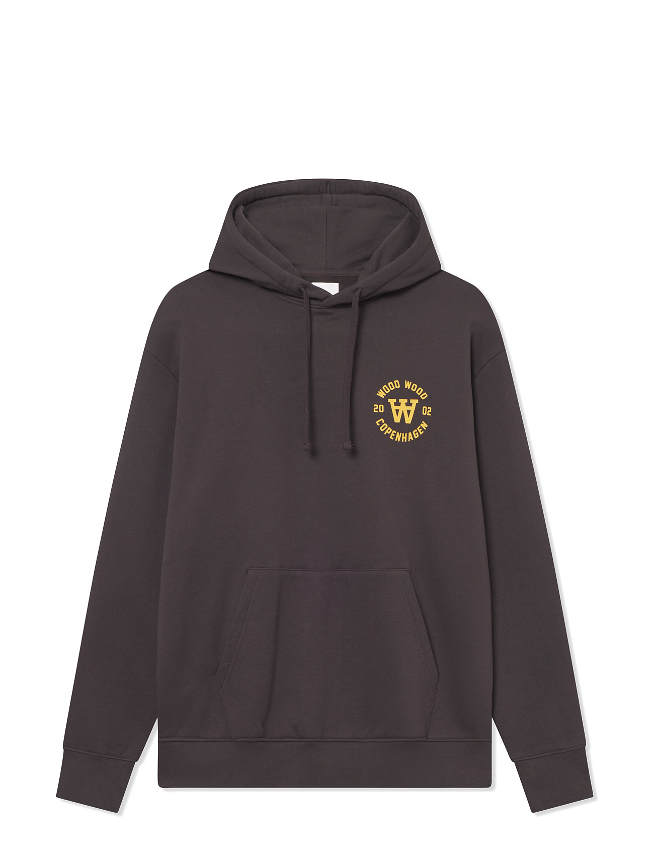 WOOD WOOD Wwcass Aa Seal Print Schwarz - M - Herren