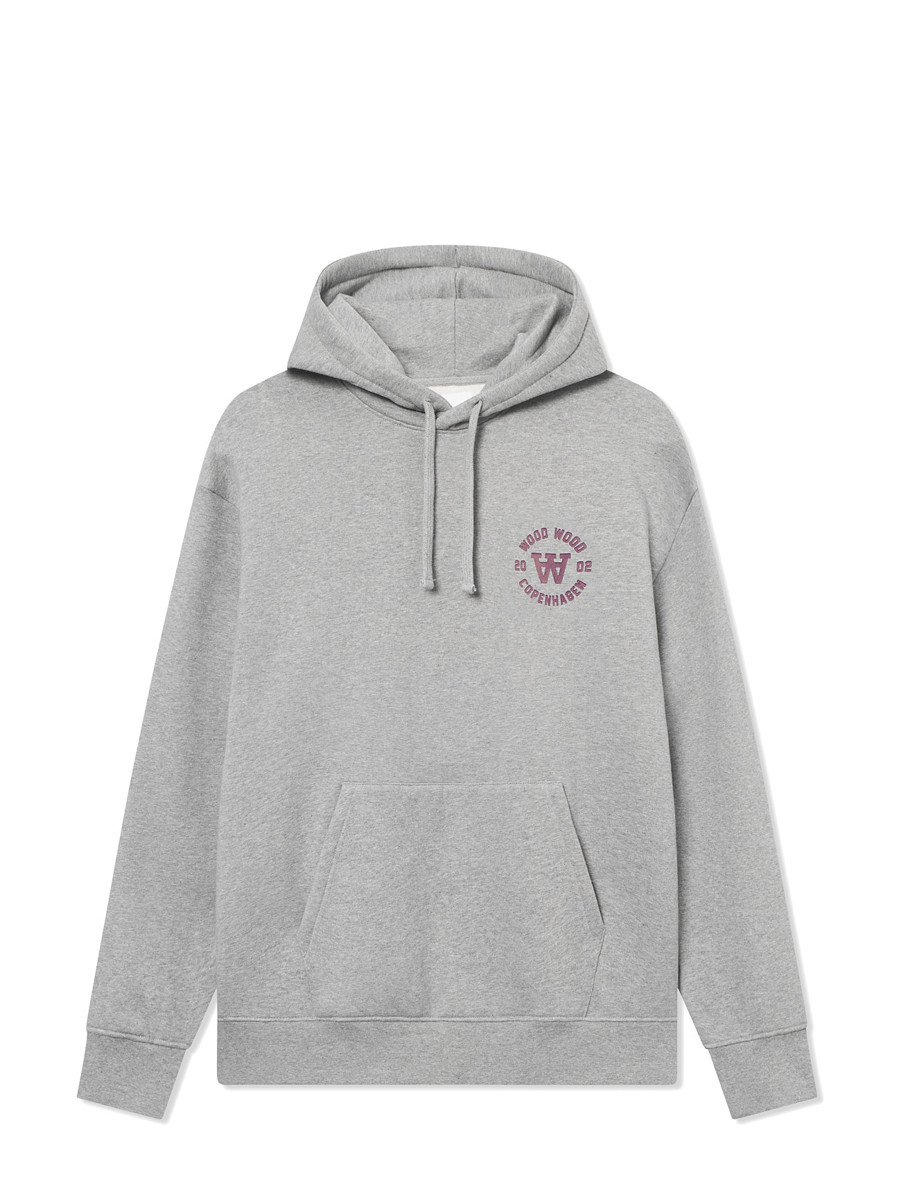 WOOD WOOD Wwcass Aa Seal Print Grau - XS - Herren