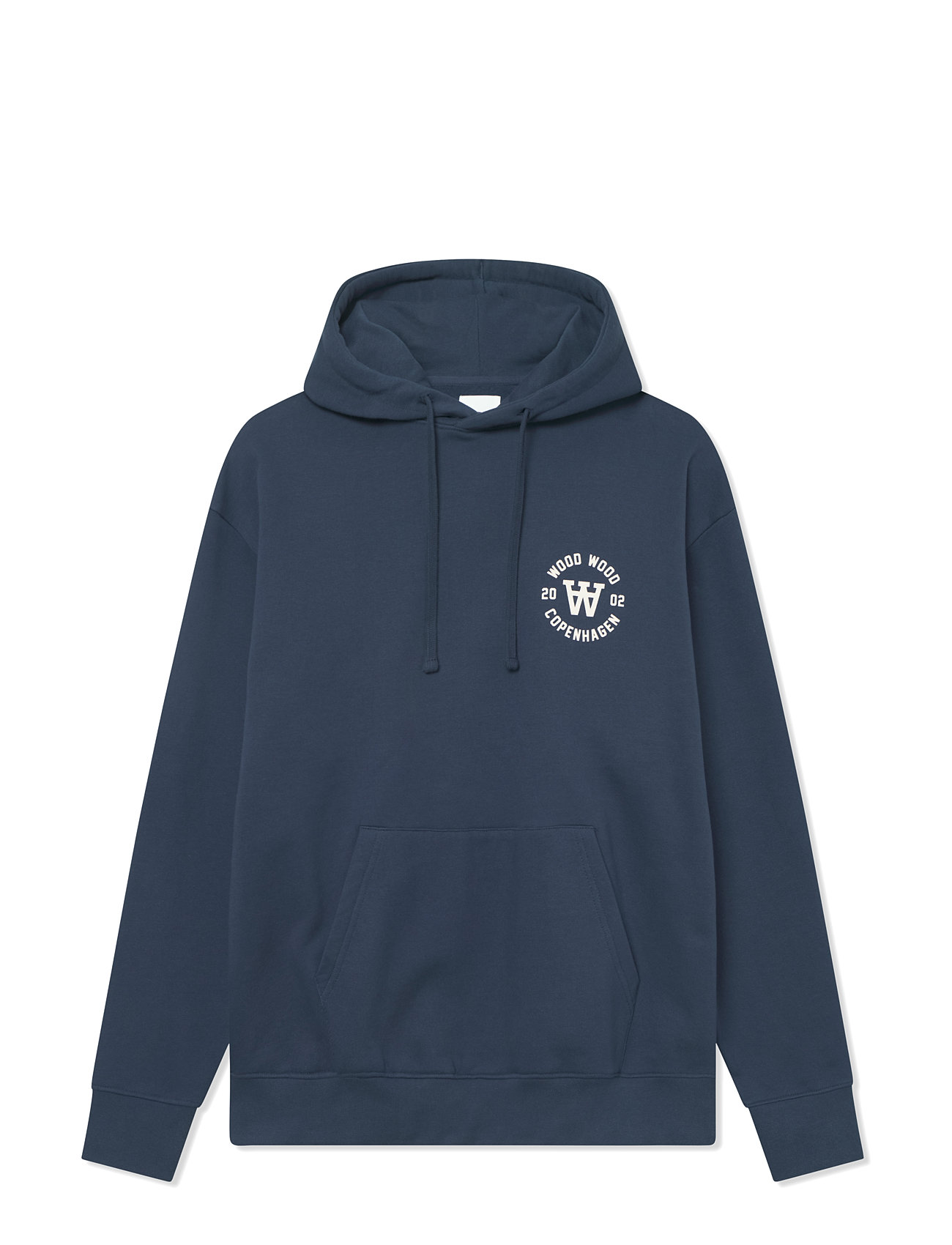 WOOD WOOD Wwcass Aa Seal Print Navy - XXL - Herren