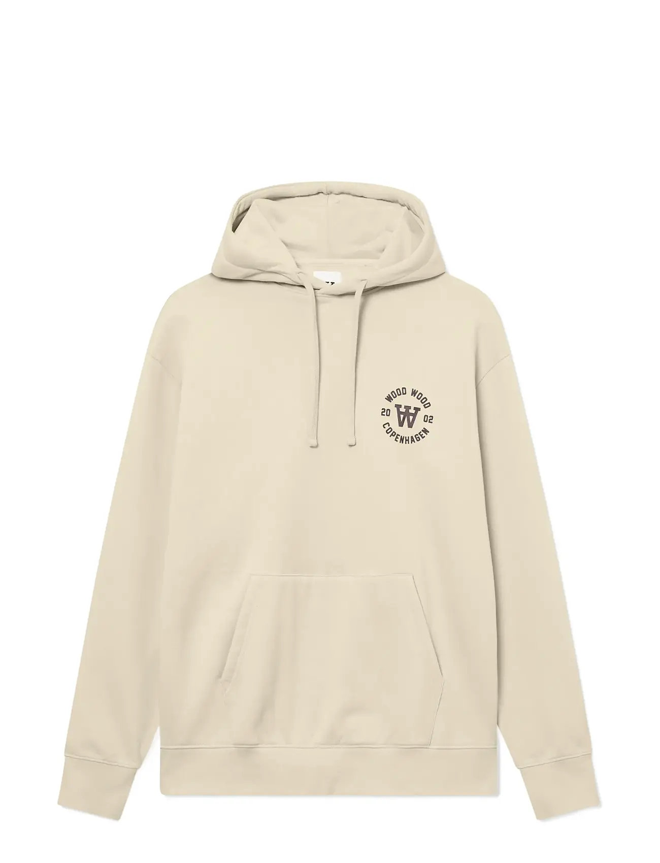 WOOD WOOD Wwcass Aa Seal Print Beige - XS - Herren