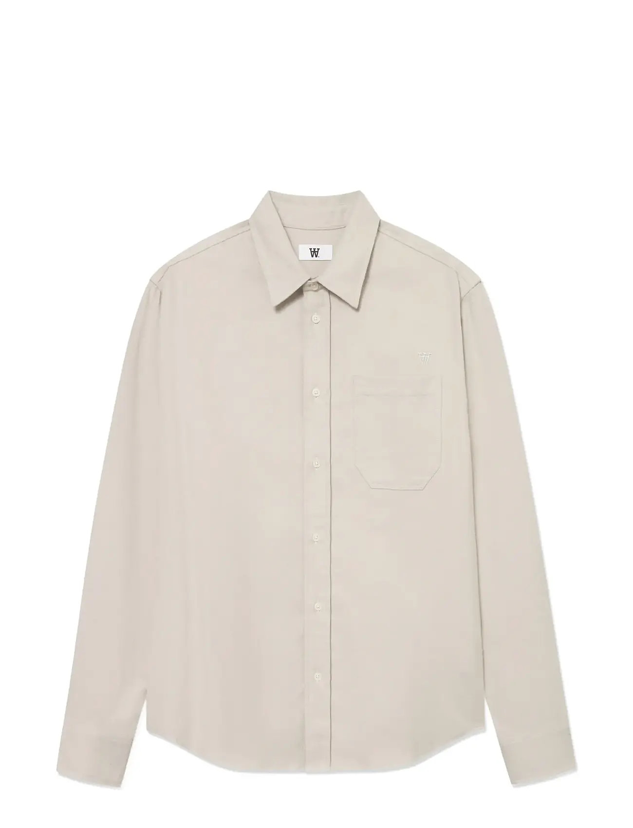 WOOD WOOD Wwcooper Shirt 25235 Cream - S - Herren