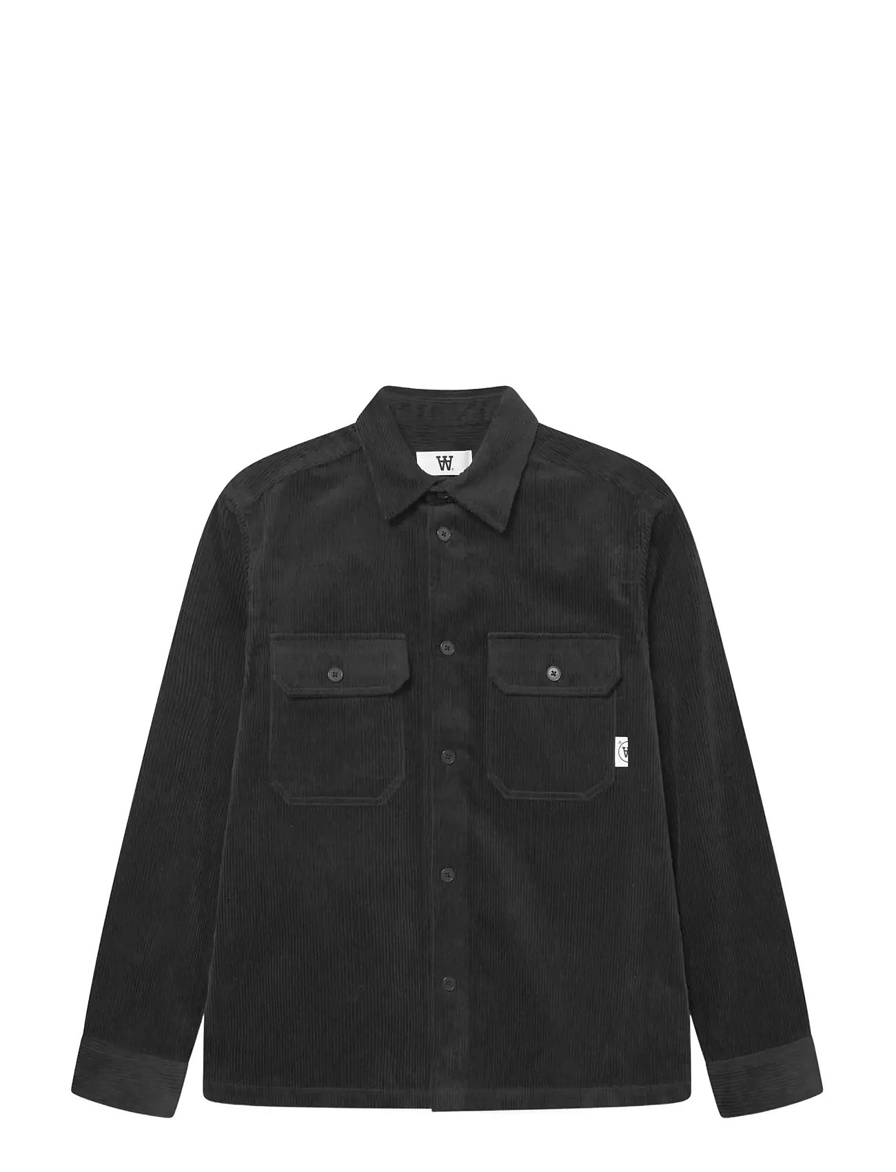 WOOD WOOD Wwclay Overshirt 25188 Schwarz - XL - Herren