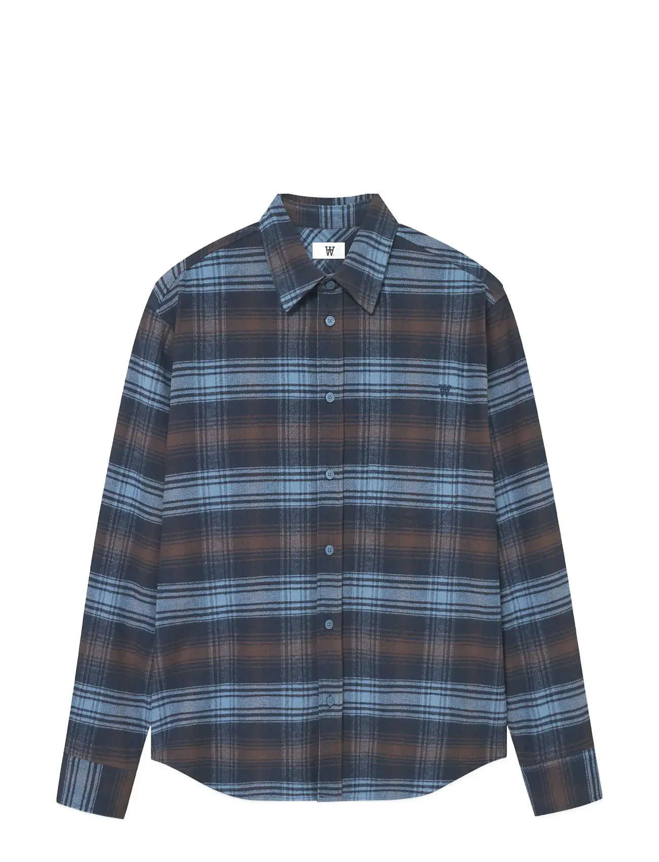 WOOD WOOD Wwcooper Shirt 25236 Blau - XS - Herren