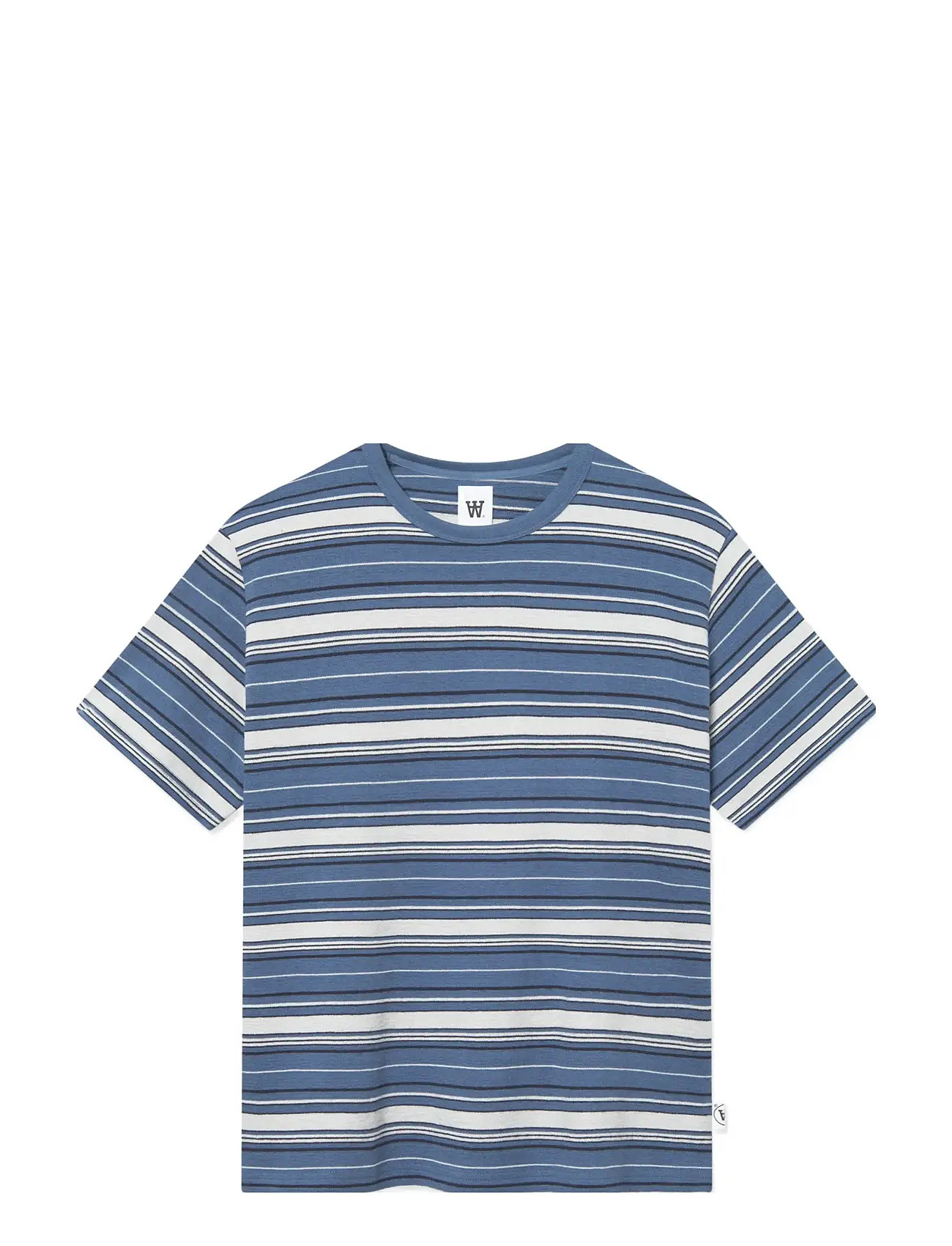 WOOD WOOD Wweaston Tee 25218 Blau - XS - Herren
