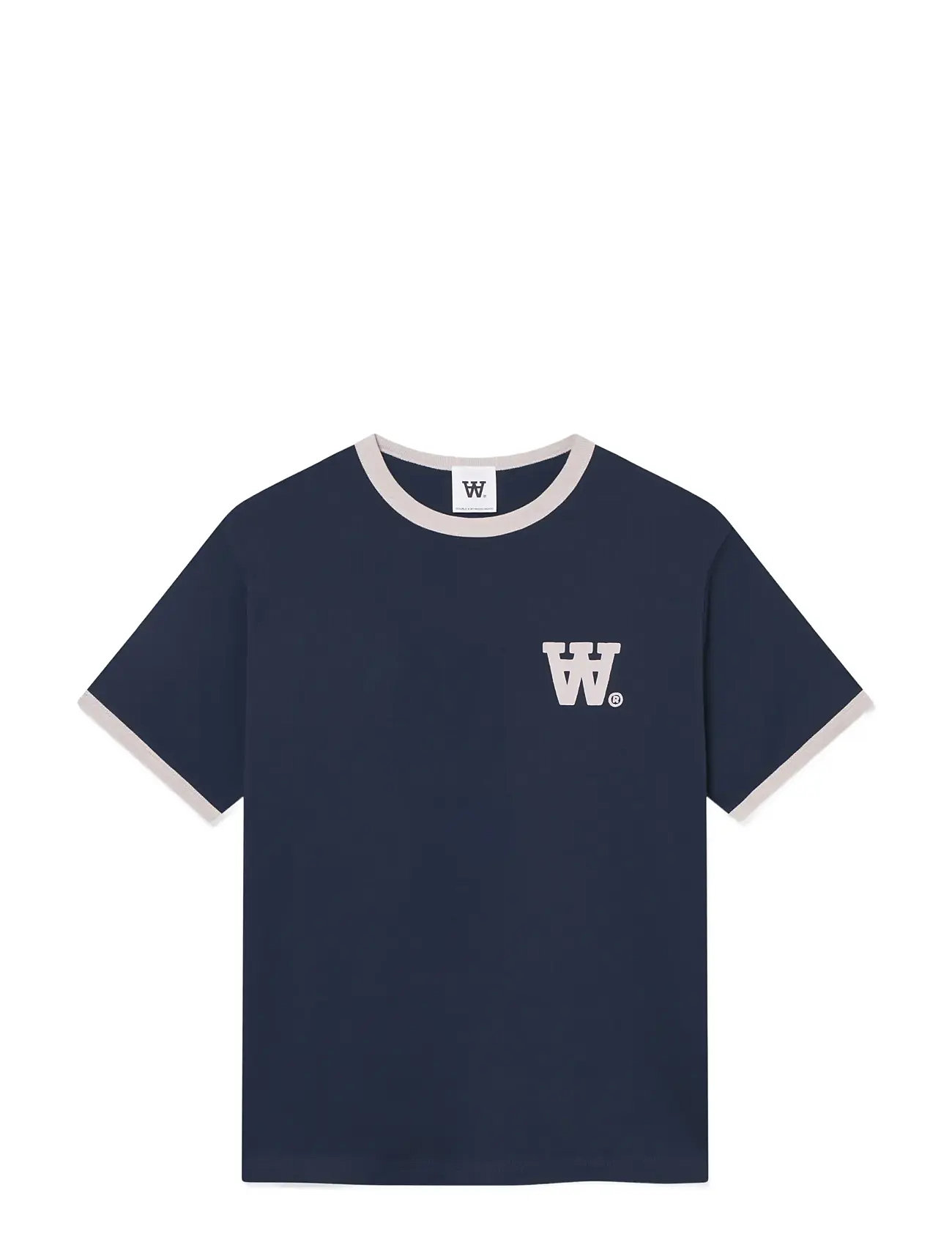 WOOD WOOD Wwparker Tee 25214 Blau - S - Herren