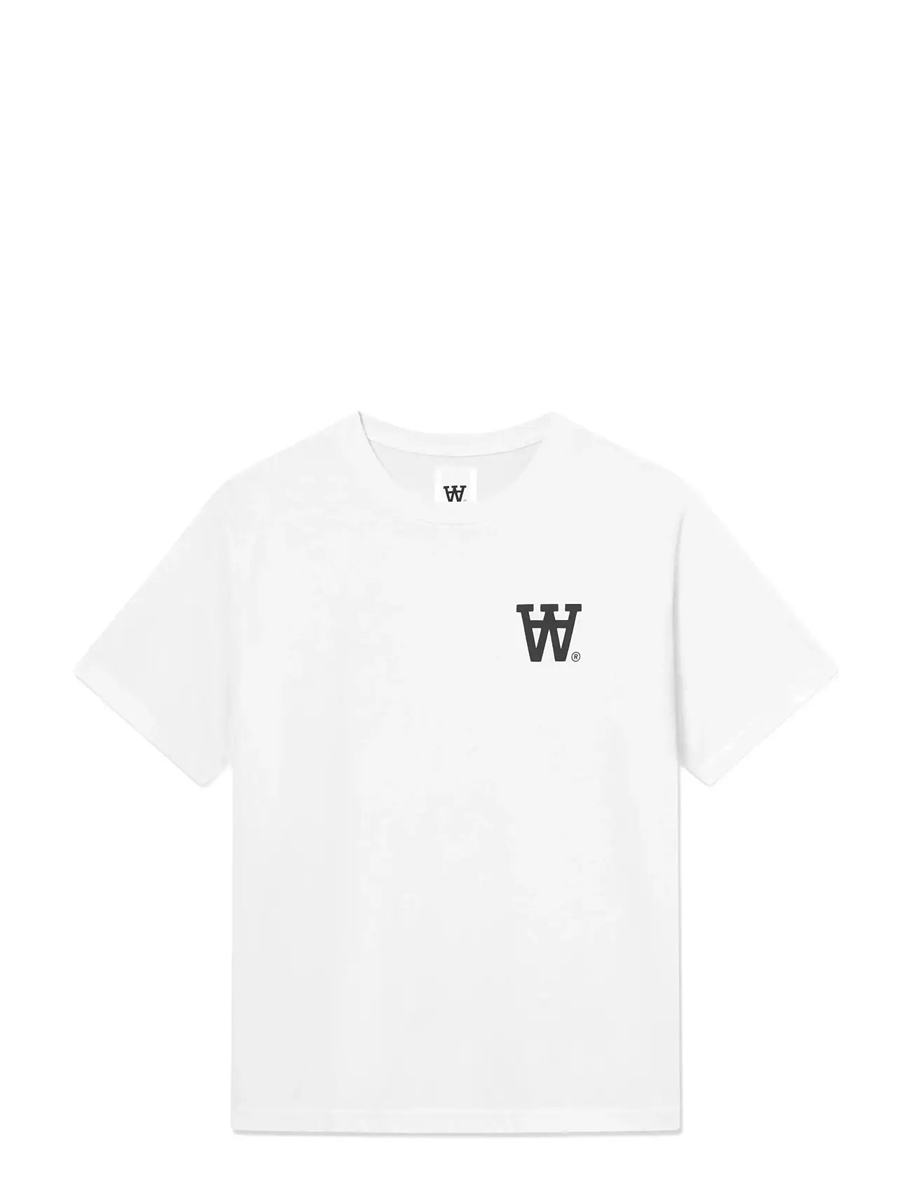 WOOD WOOD Wwliam Tee Aachest 25220 Weiß - L - Herren