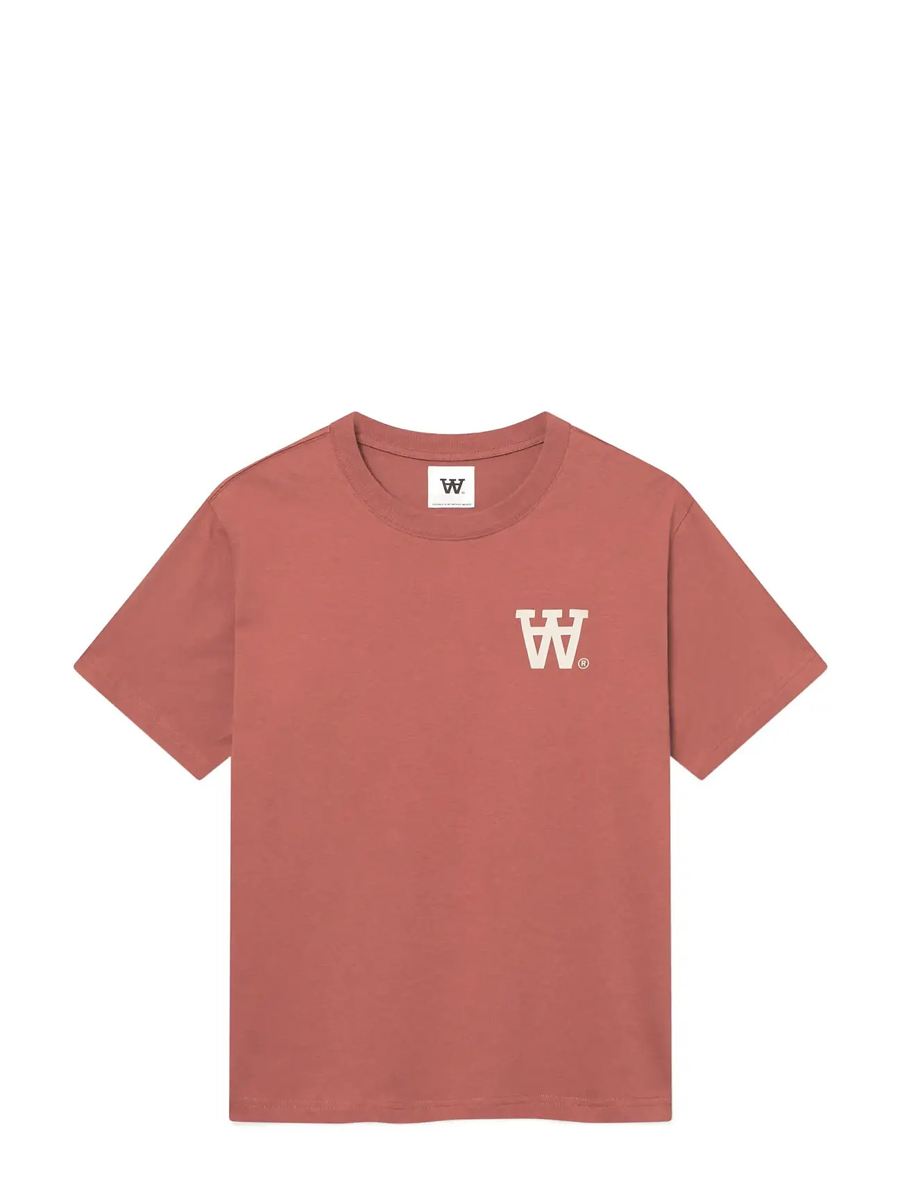 WOOD WOOD Wwliam Tee Aachest 25220 Coral - M - Herren