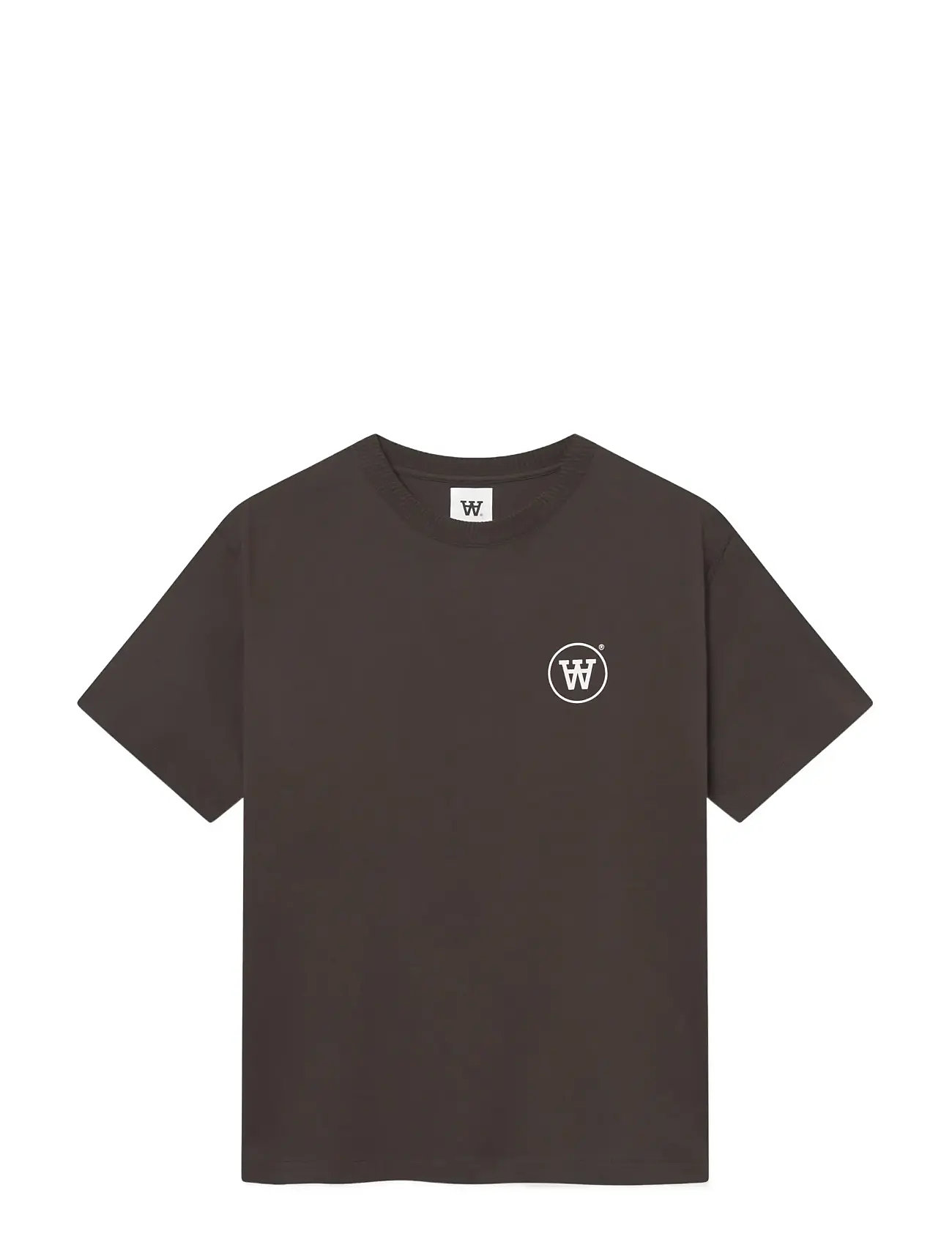 WOOD WOOD Wwliam Tee Aacomp 25074 Braun - S - Herren