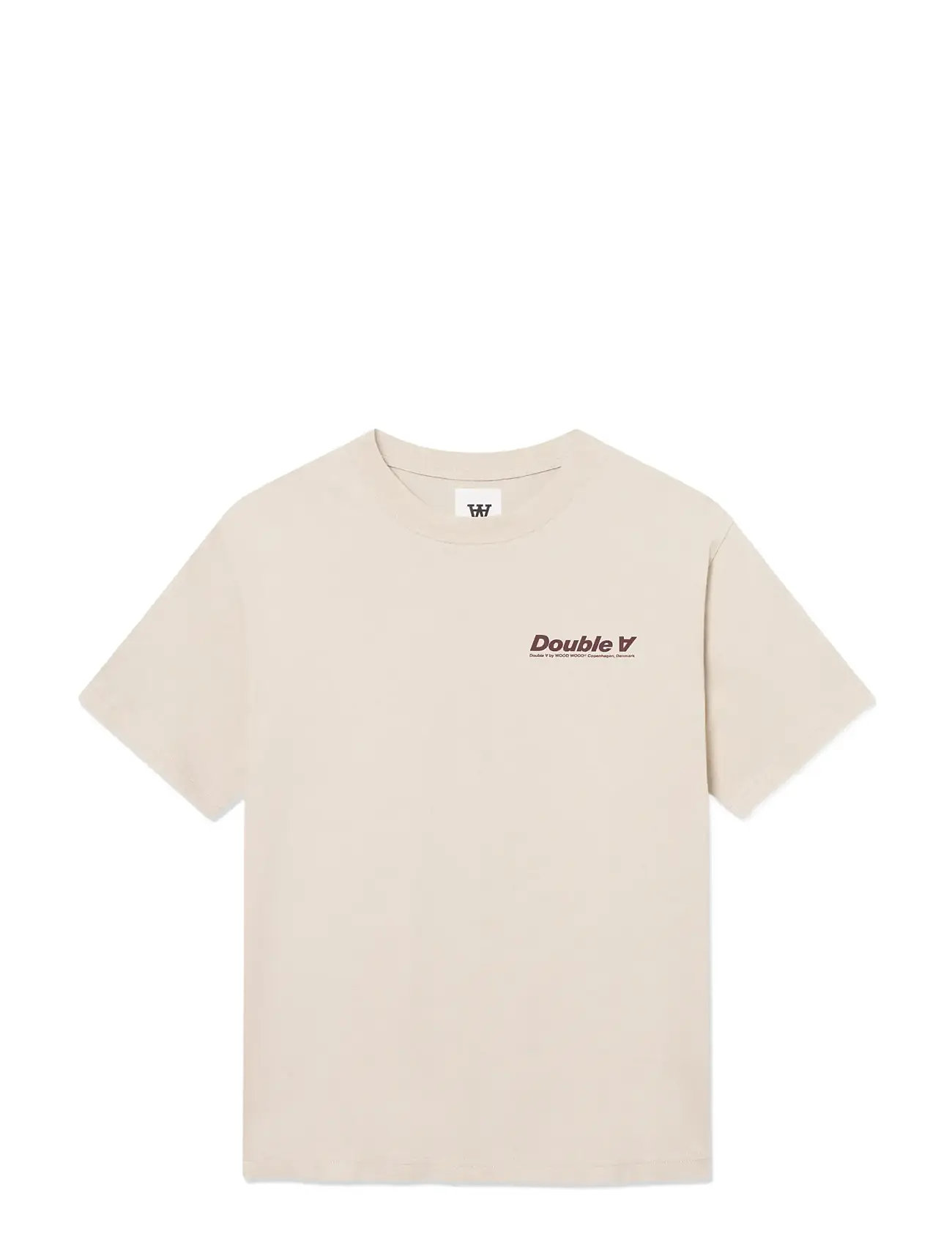 WOOD WOOD Wwliam Tee Aaneue 25220 Cream - S - Herren