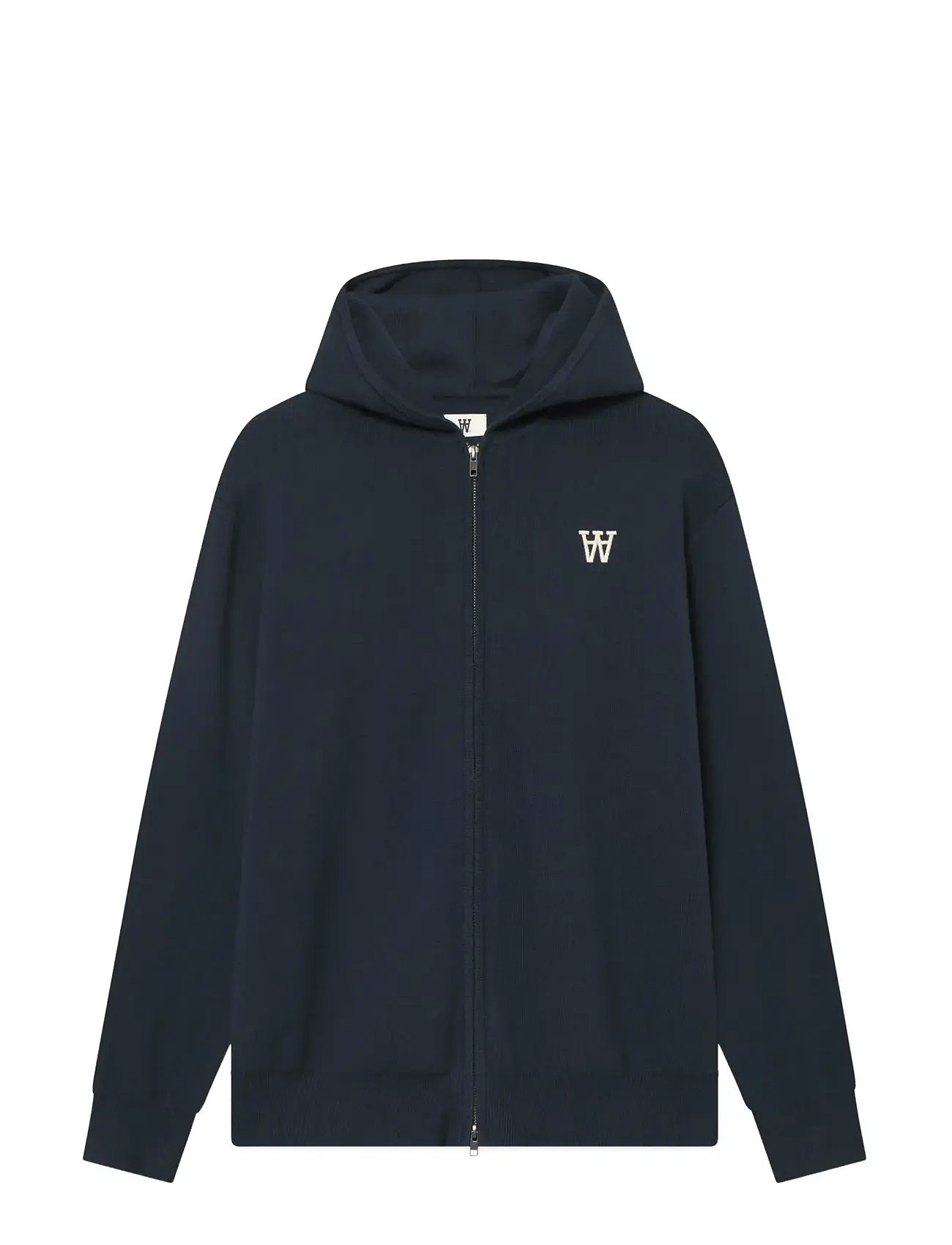 WOOD WOOD Wwcurt Zipper 25212 Navy - XL - Herren