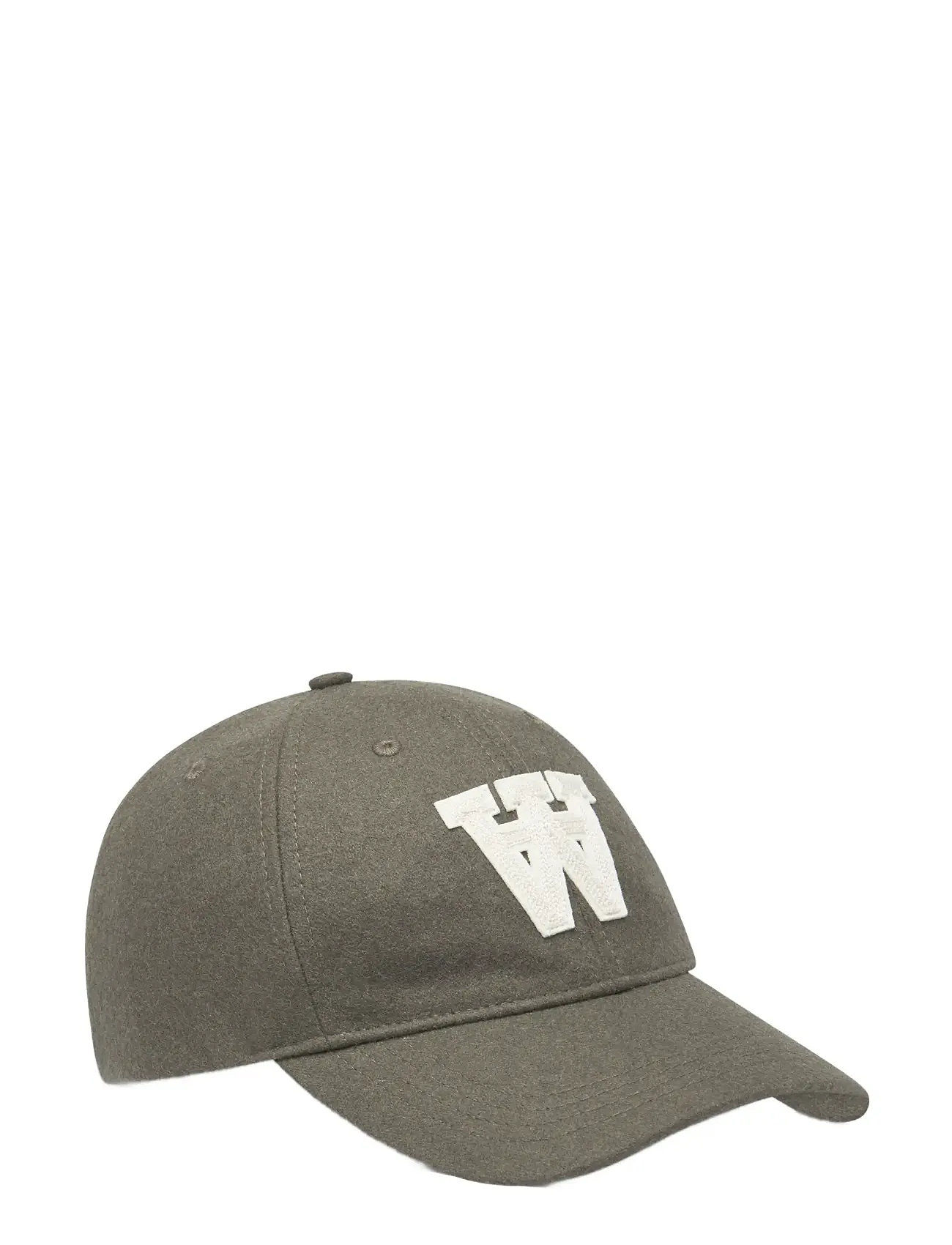 WOOD WOOD Wwaa Felt Patch Basecap 25250 Grün - One Size - Herren