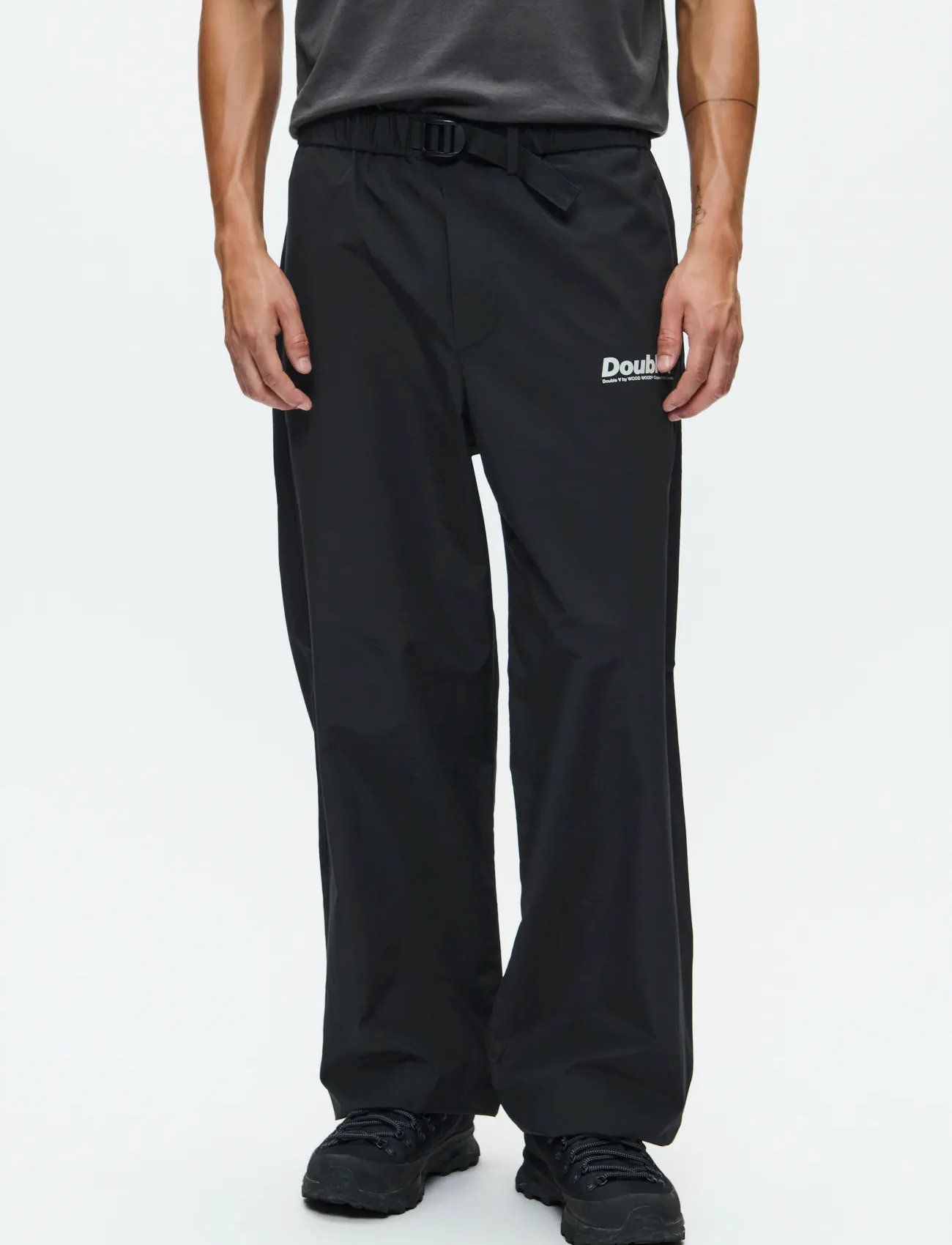 WOOD WOOD Wwrobert Trousers 25307, M, Black, Bukser > Afslappet, Herre