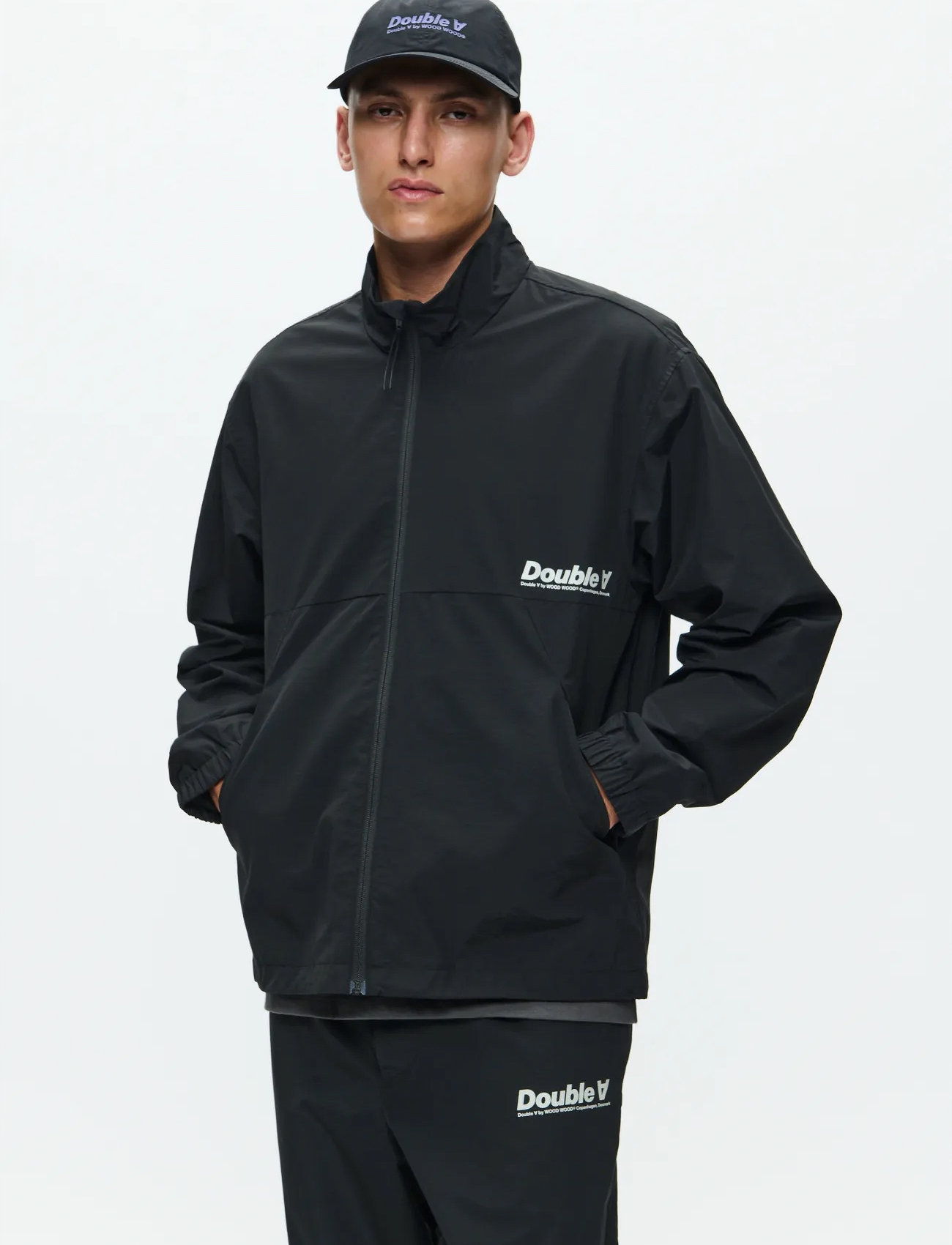 WOOD WOOD Wwfrank Jacket 25307, M, Black, Jakker > Lette Jakker, Herre