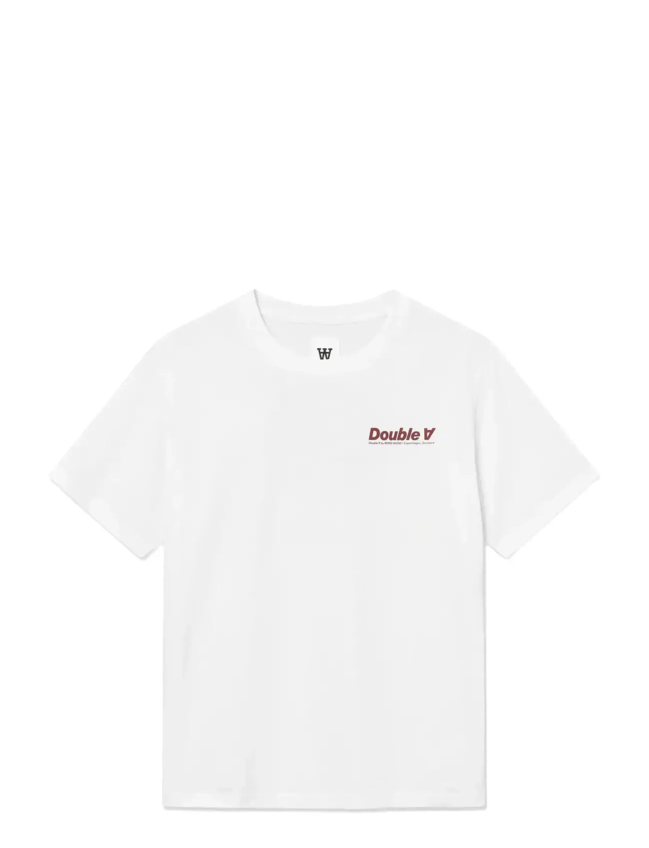 WOOD WOOD Wwace Tee Doublesun 25220 Weiß - S - Herren