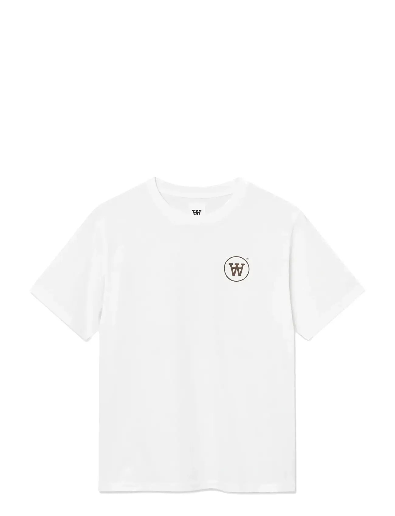 WOOD WOOD Wwace Tee Craack 25220 Weiß - L - Herren