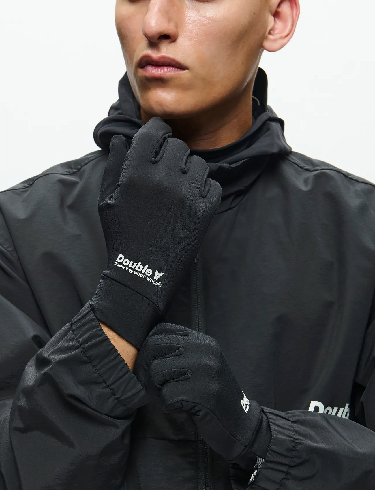 WOOD WOOD Wwchase Gloves 25329, S/M, Black, Handsker > Fingerhandsker, Herre