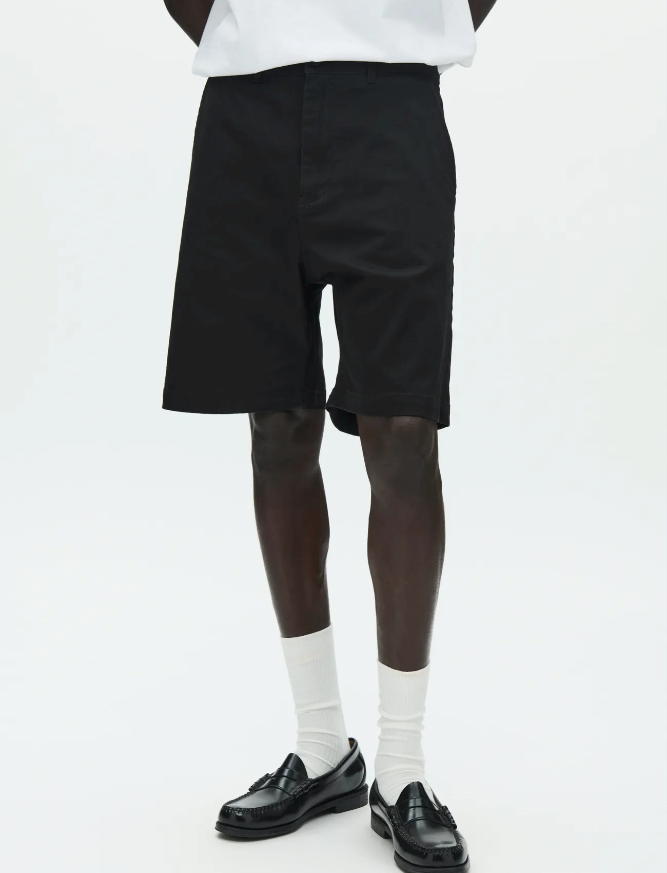 WOOD WOOD Wwfallon Shorts 25389, 30, Black, Shorts > Afslappede Shorts, Herre