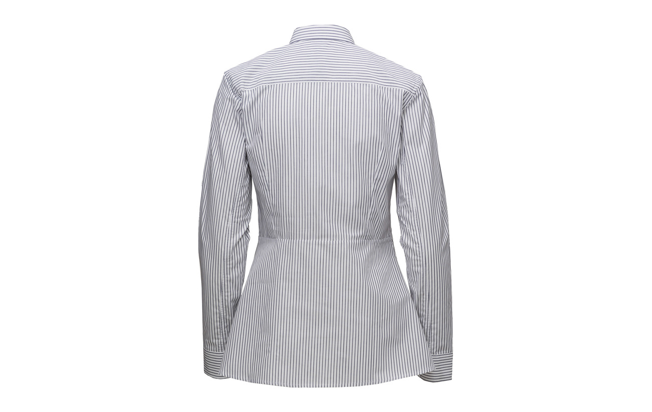 white Wood Shirt Coton Navy 100 Nicole cUqaqTwY