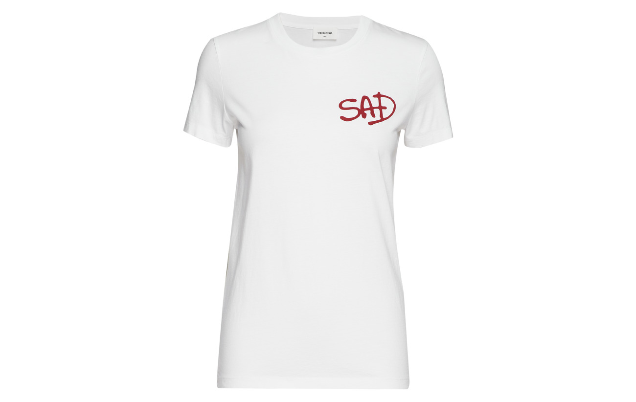 Eden White T Wood 100 Coton Bright shirt SdWzB