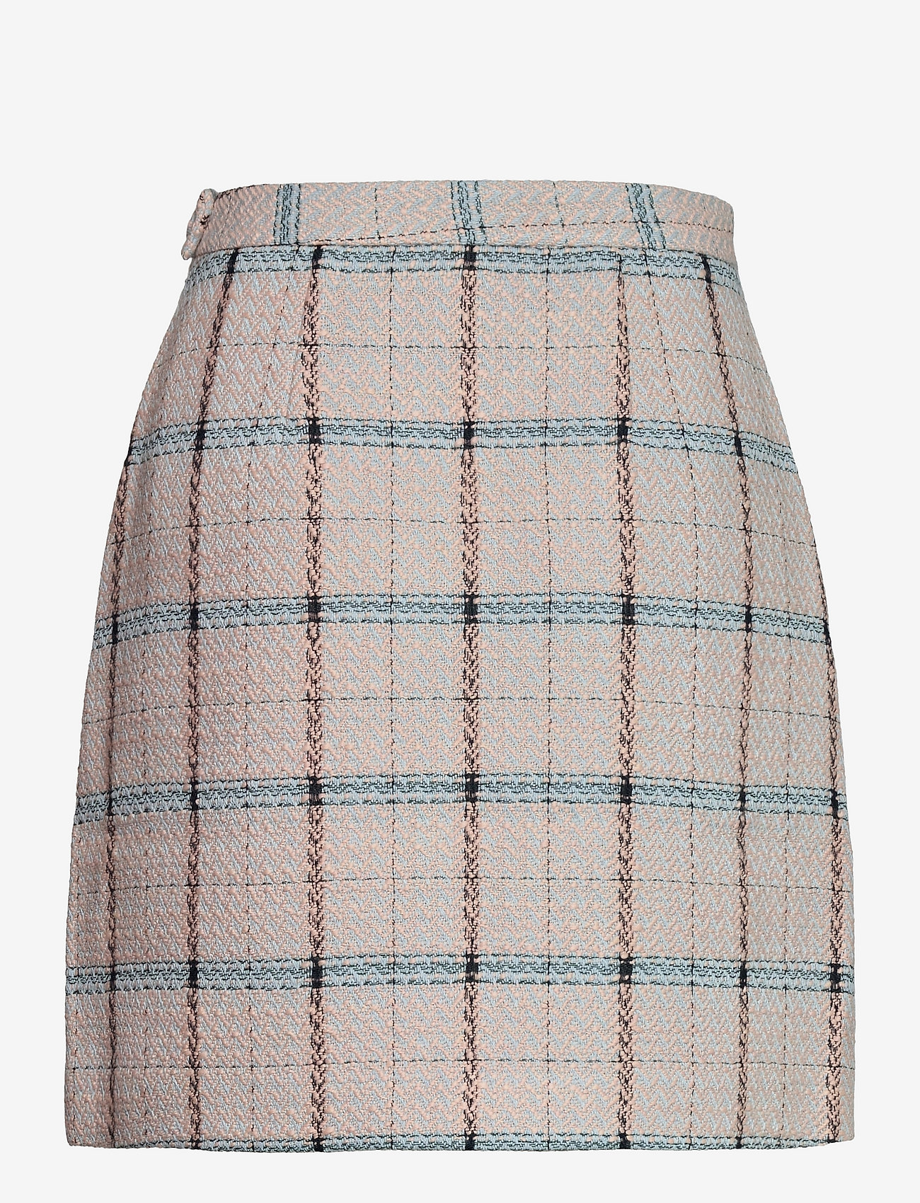 overall tweed skirt