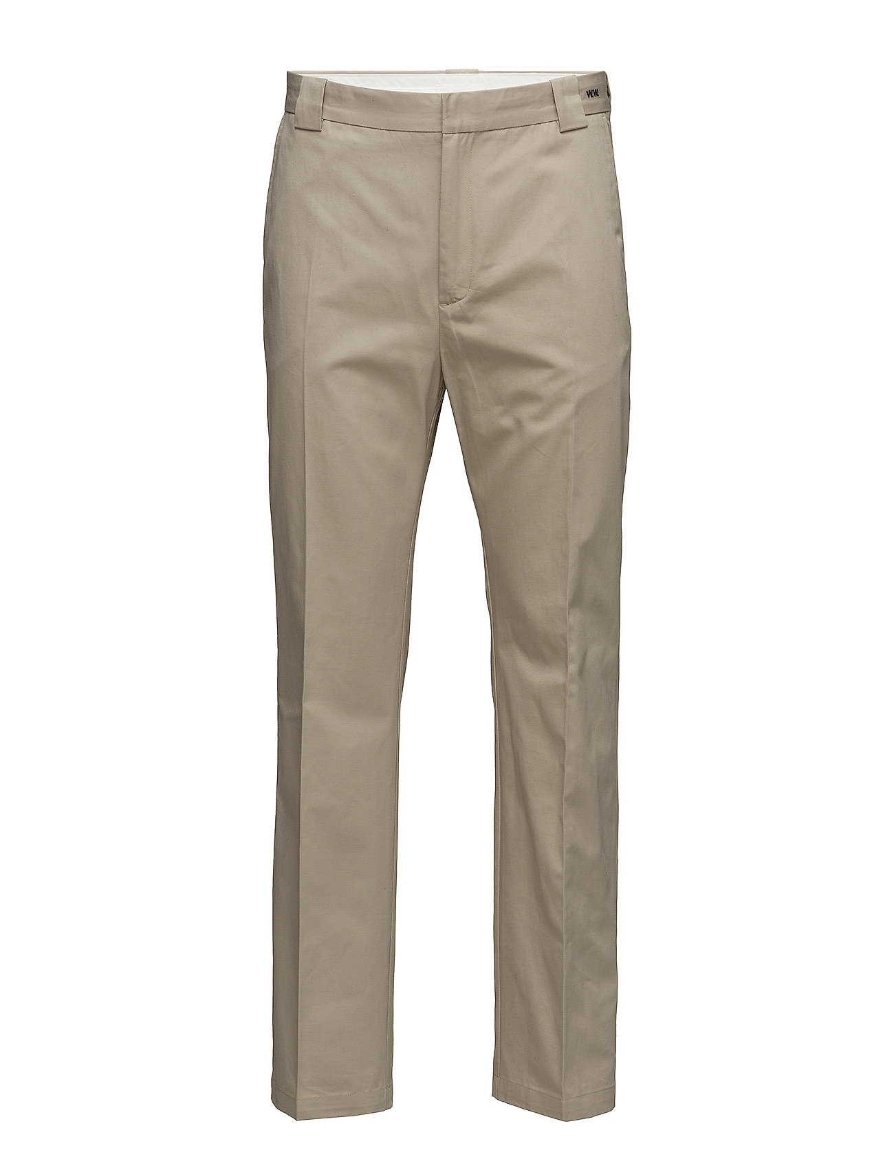 Alwin Trousers Casual Broek Vrijetijdsbroek Beige Wood wood wood kopen in de aanbieding