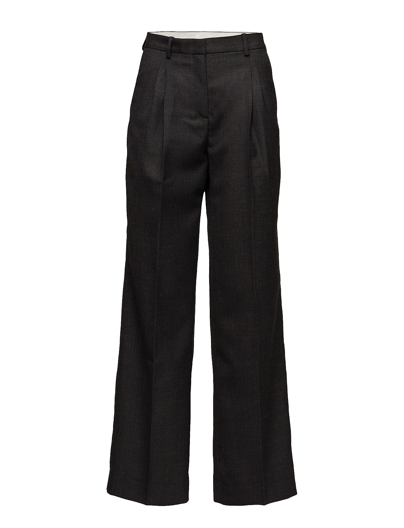 Shannen Trousers Wijde Broek Zwart Wood wood wood kopen in de aanbieding