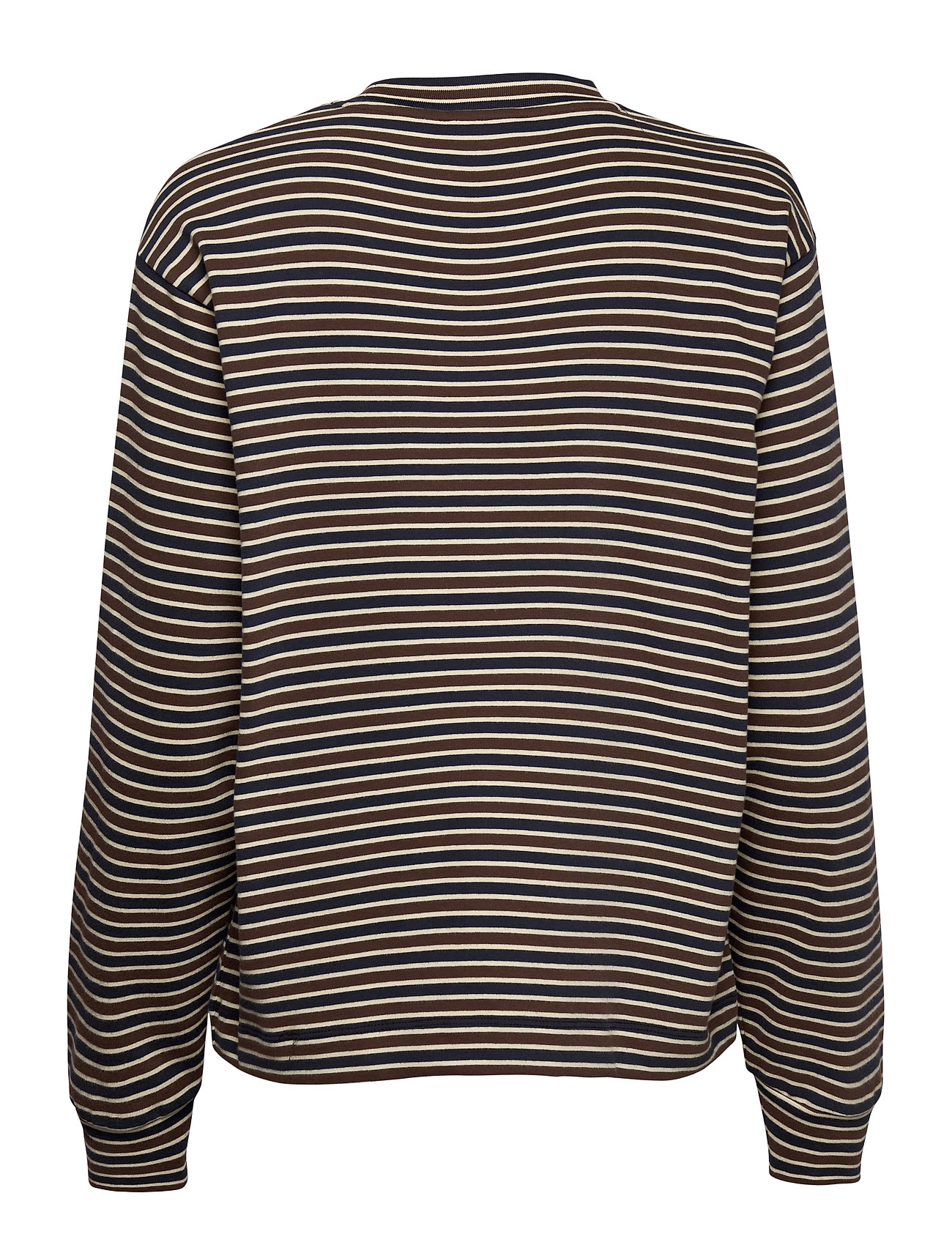 Wood Wood langærmede t-shirts & toppe – Astrid Long Sleeve Langærmet T-shirt Blå Wood til dame i Multifarvet - Pashion.dk