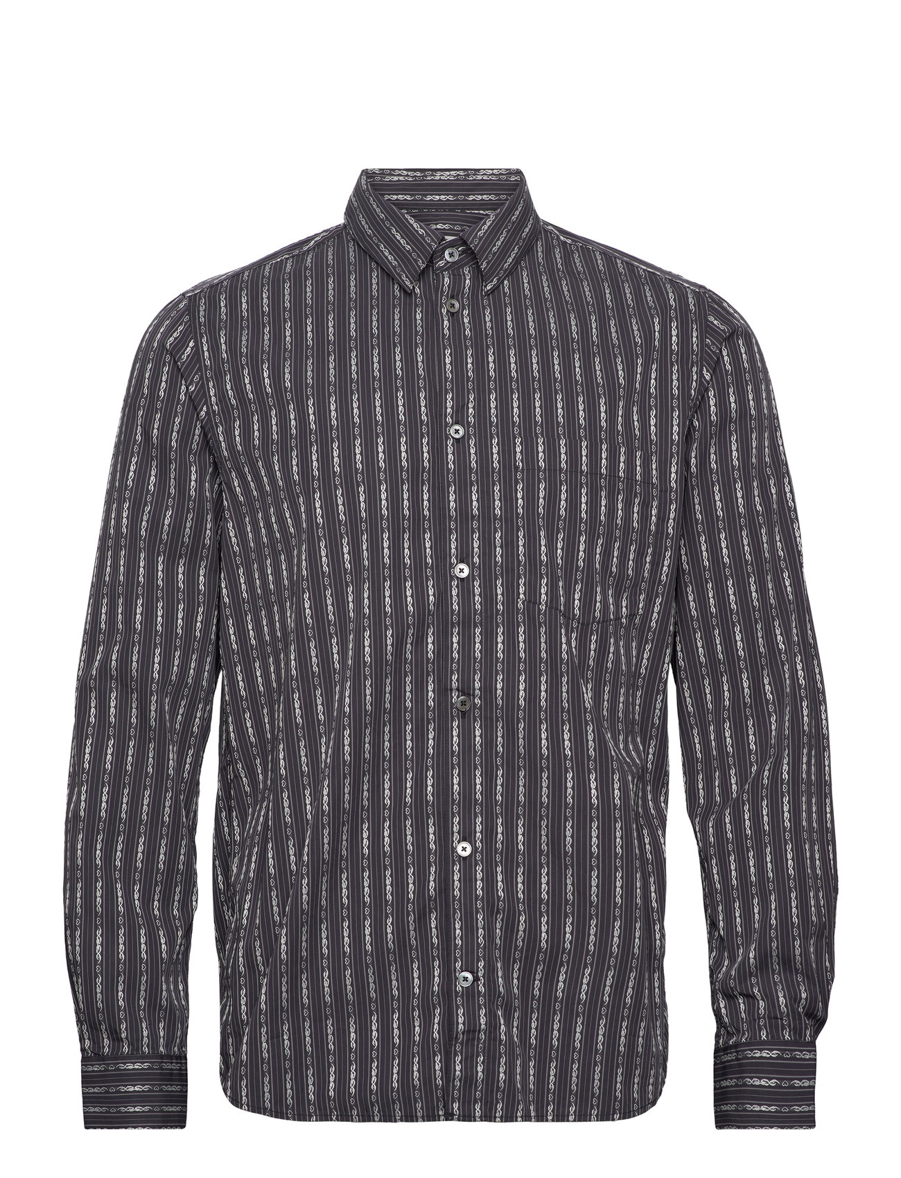 Wood Wood Timothy Tattoo Stripe Shirt - Casual shirts - Boozt.com