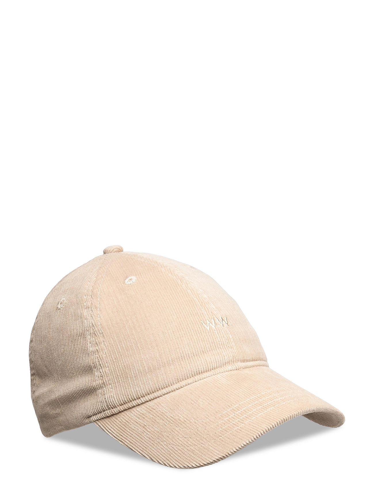 WOOD WOOD Low Profile Corduroy Cap Beige