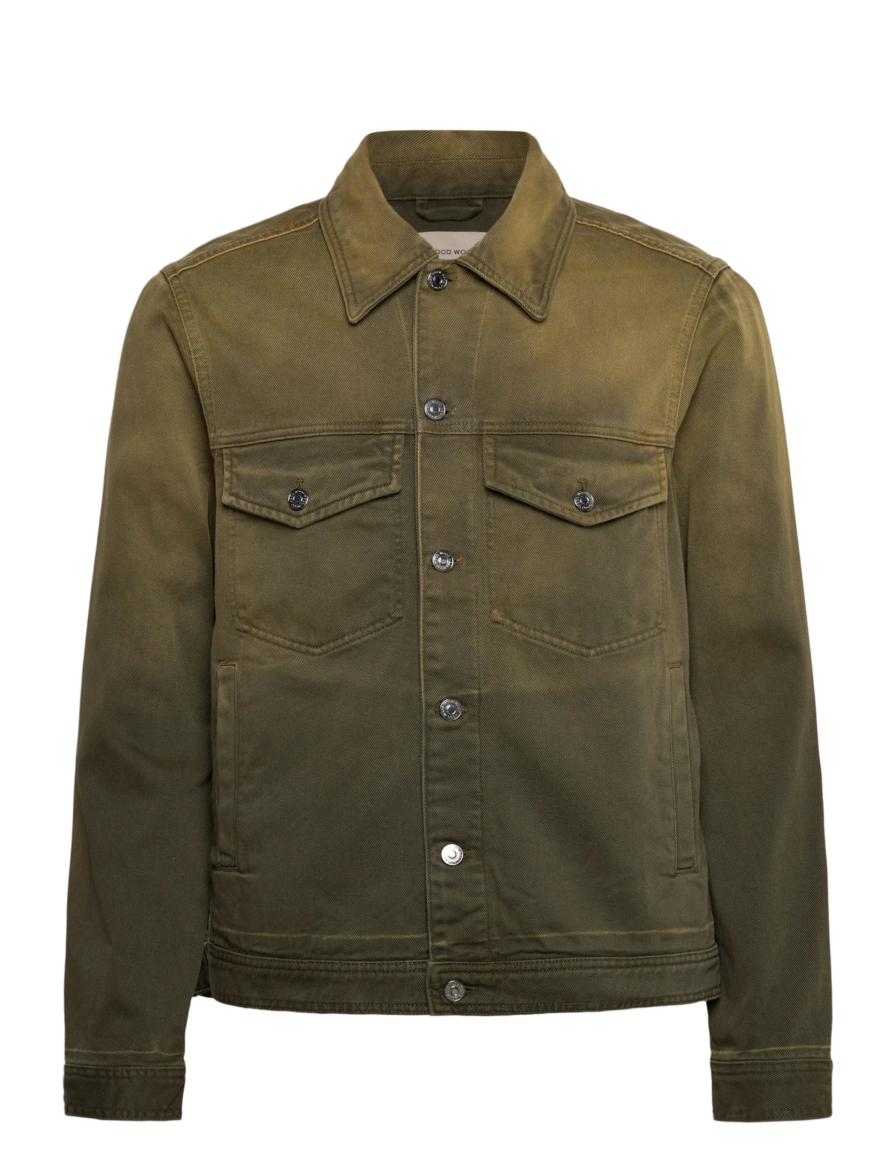 WOOD WOOD Wwivan Denim Jacke Khaki - L - Herren