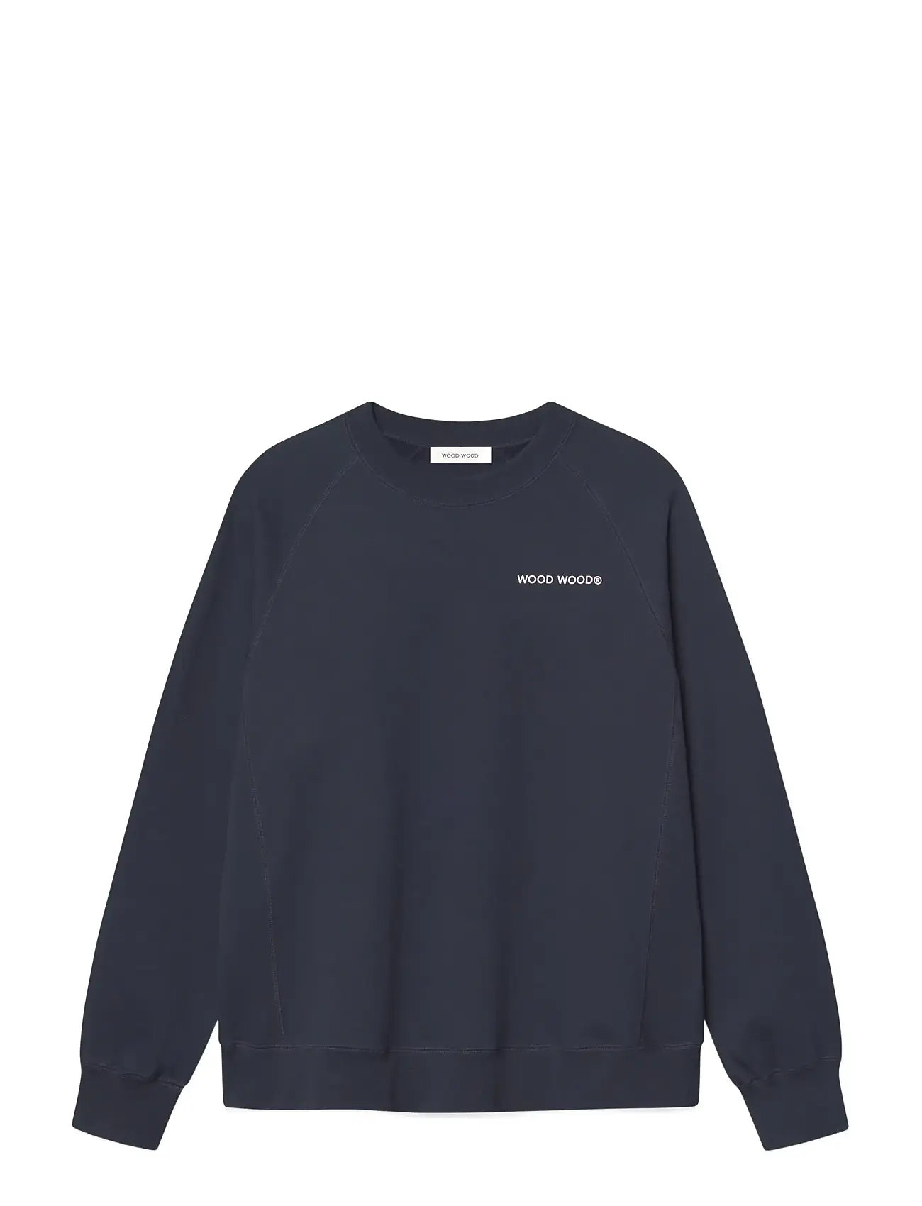 WOOD WOOD Wwhester Chest Print Navy - XL - Herren