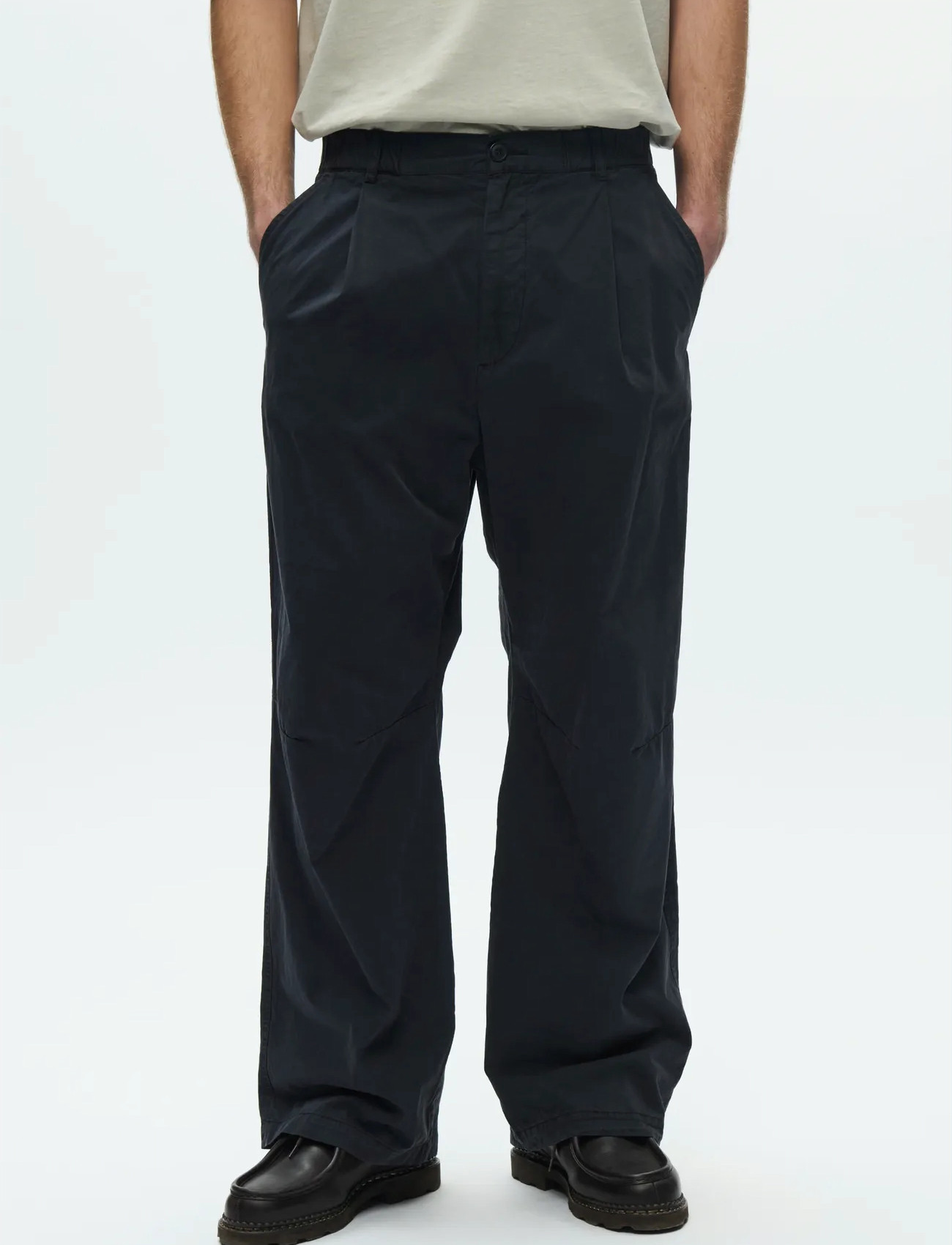 WOOD WOOD Wwethan Trousers 25187, XXL, Black, Bukser > Afslappet, Herre