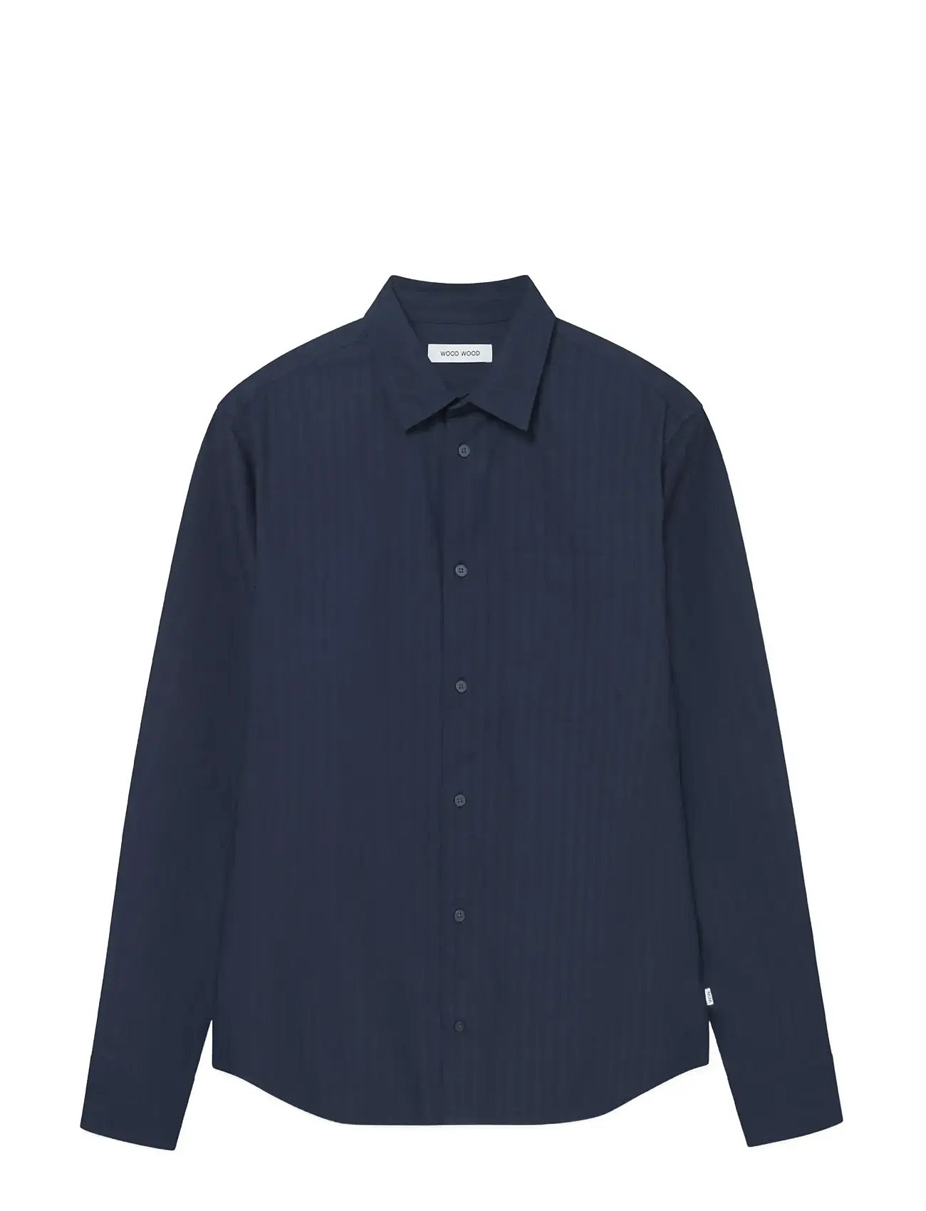 WOOD WOOD Wwnico Shirt 25201 Navy - M - Herren