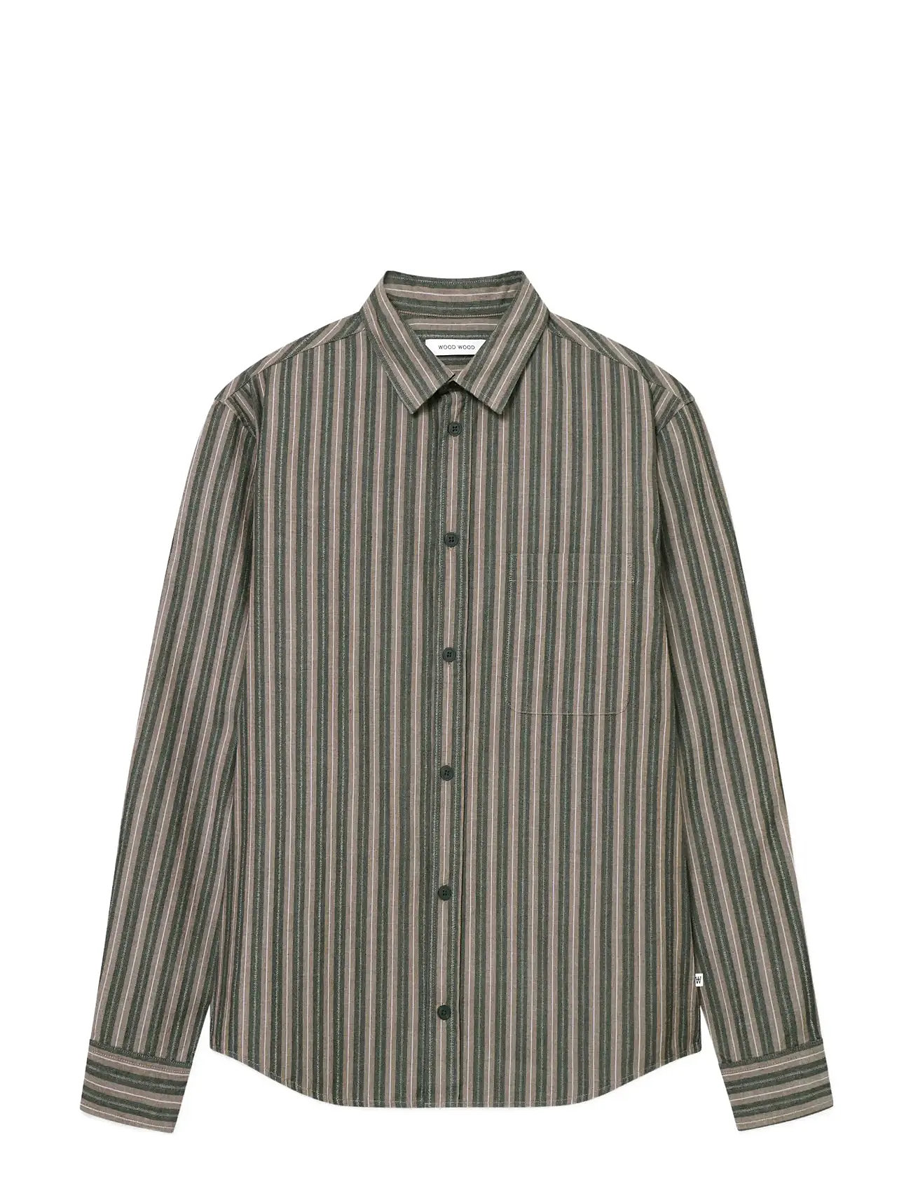 WOOD WOOD Wwcarter Shirt 25200 Beige - M - Herren