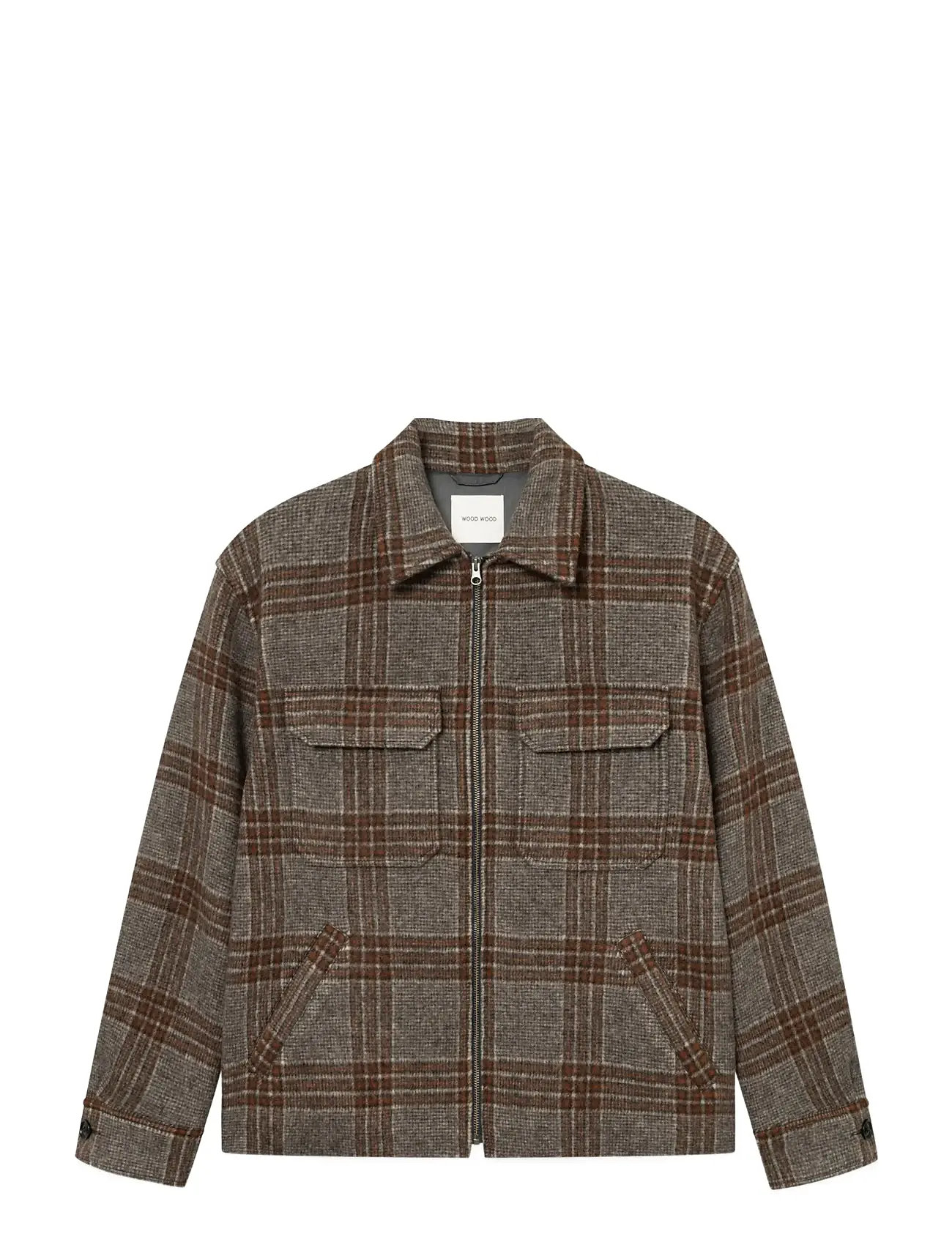 WOOD WOOD Wwlam Jacke 25176 Braun - L - Herren