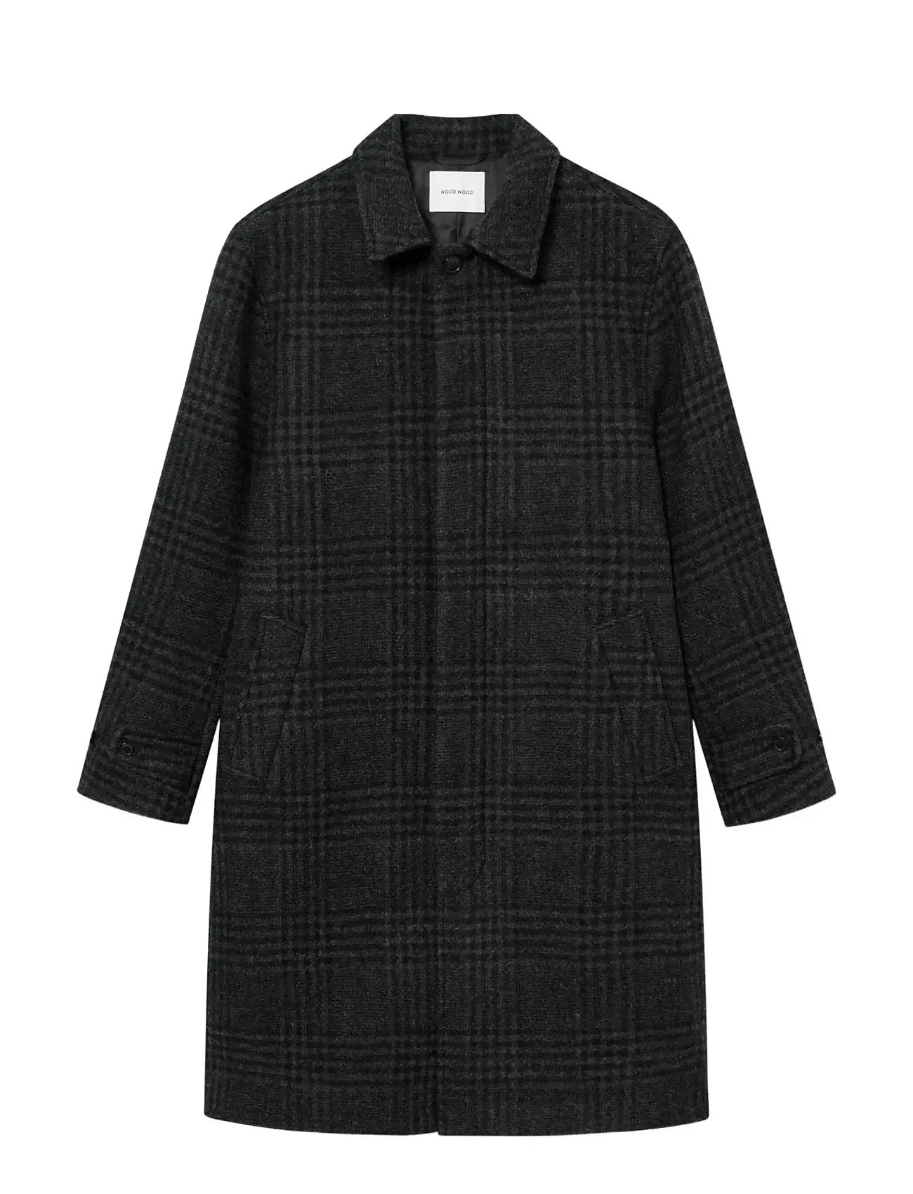 WOOD WOOD Wwjonas Mantel 25182 Schwarz - XL - Herren