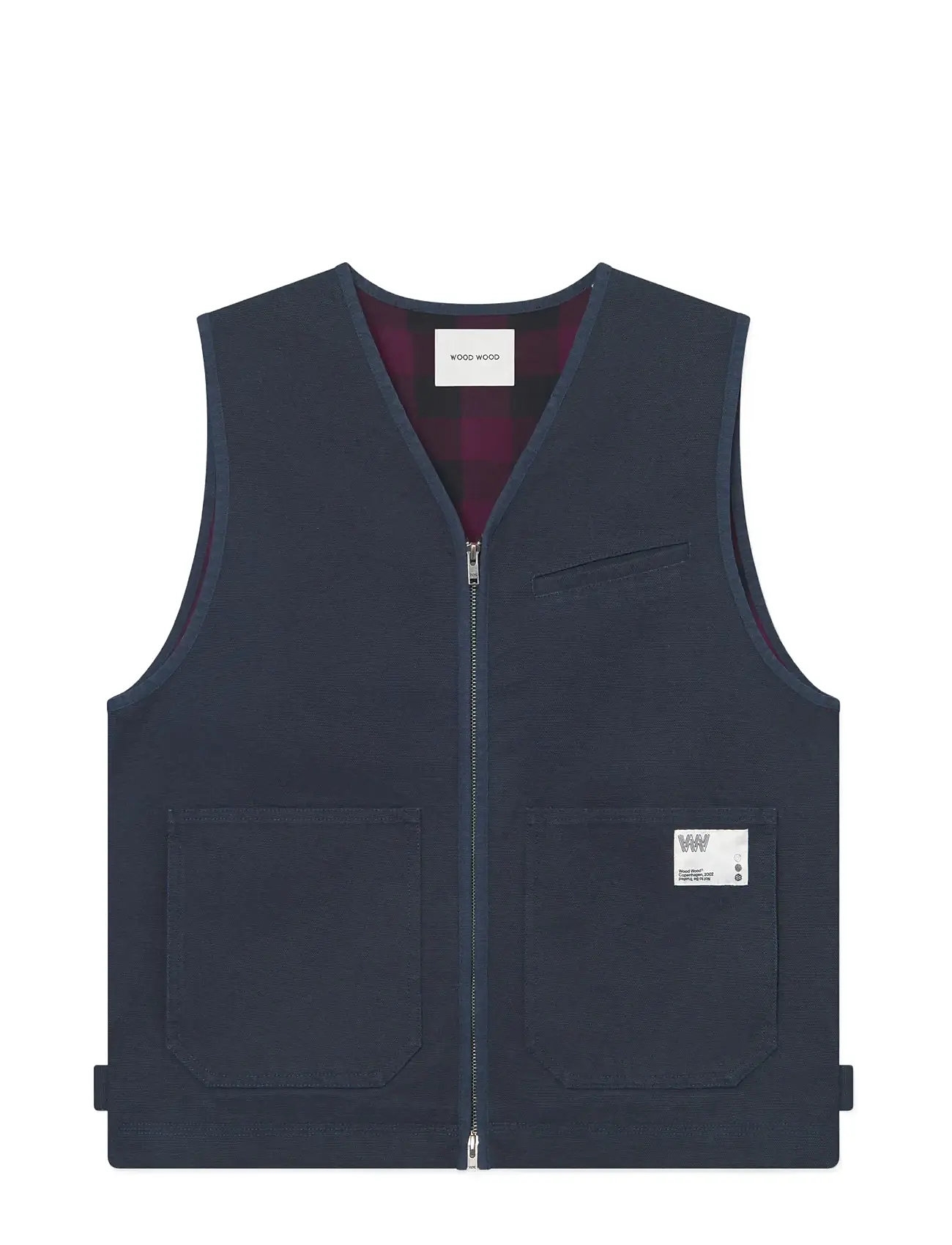 WOOD WOOD Wwbo Vest 25197 Navy - XXL - Herren