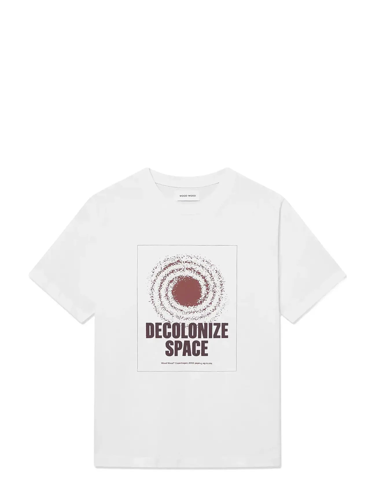 WOOD WOOD Wwbobby Tee Space 25220 Weiß - L - Herren