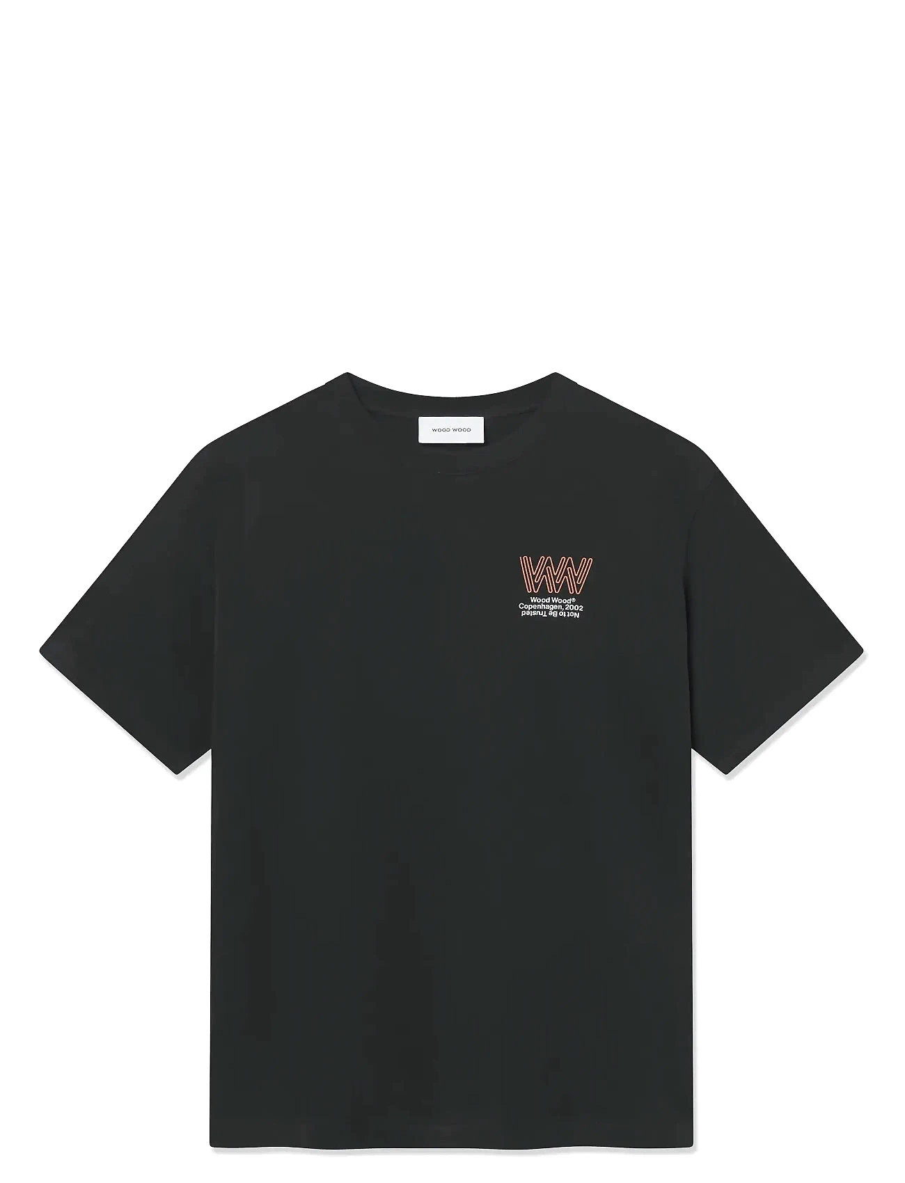 WOOD WOOD Wwgary Tee Sphere 25222 Schwarz - XXL - Herren