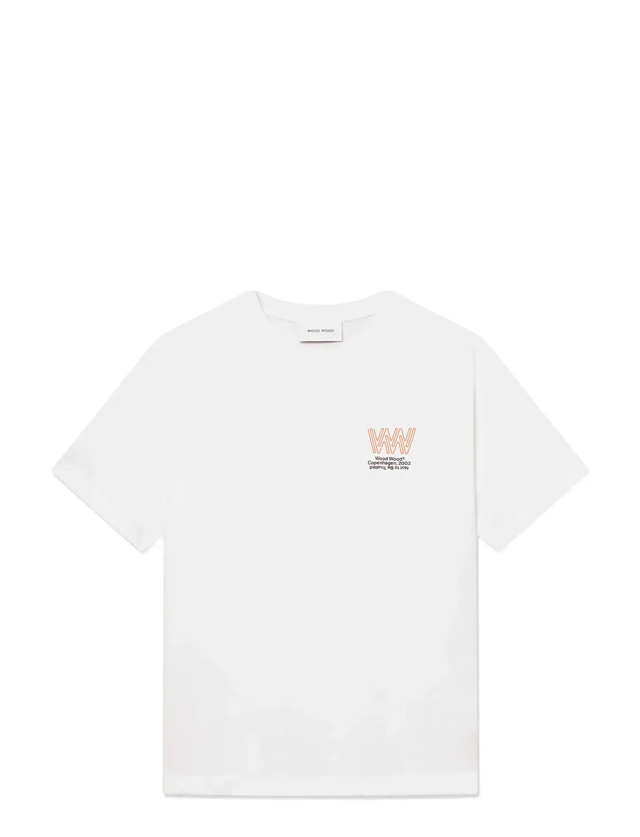 WOOD WOOD Wwgary Tee Sphere 25222 Weiß - S - Herren