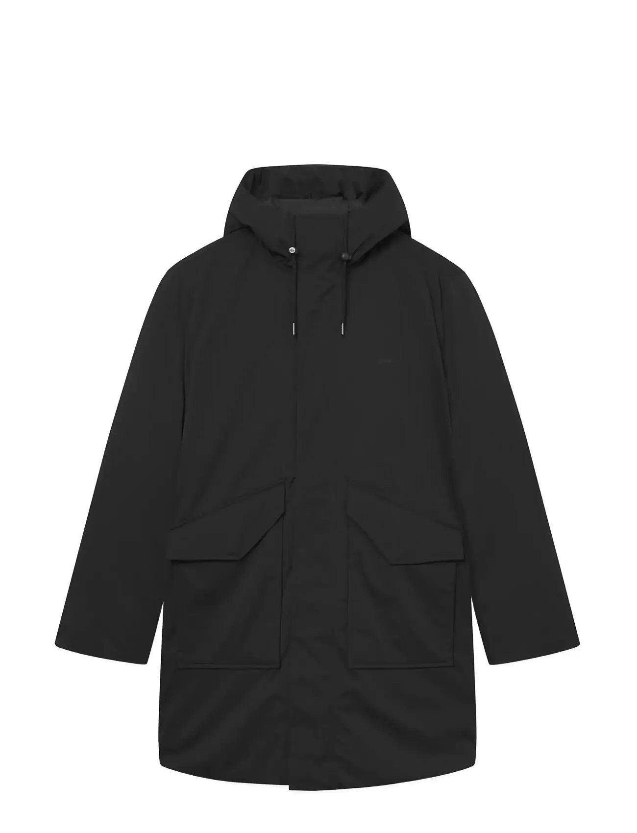 WOOD WOOD Wwhanes Parka Mantel 25256 Schwarz - XL - Herren