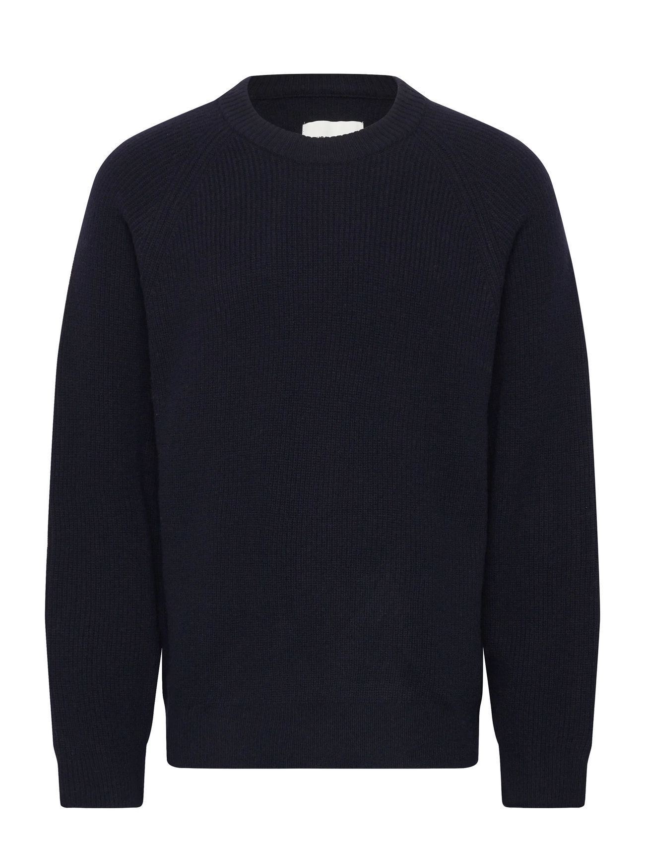 WOOD WOOD Wwkevin Crew Neck 25298, M, Navy, Strik > Runde Halse, Herre