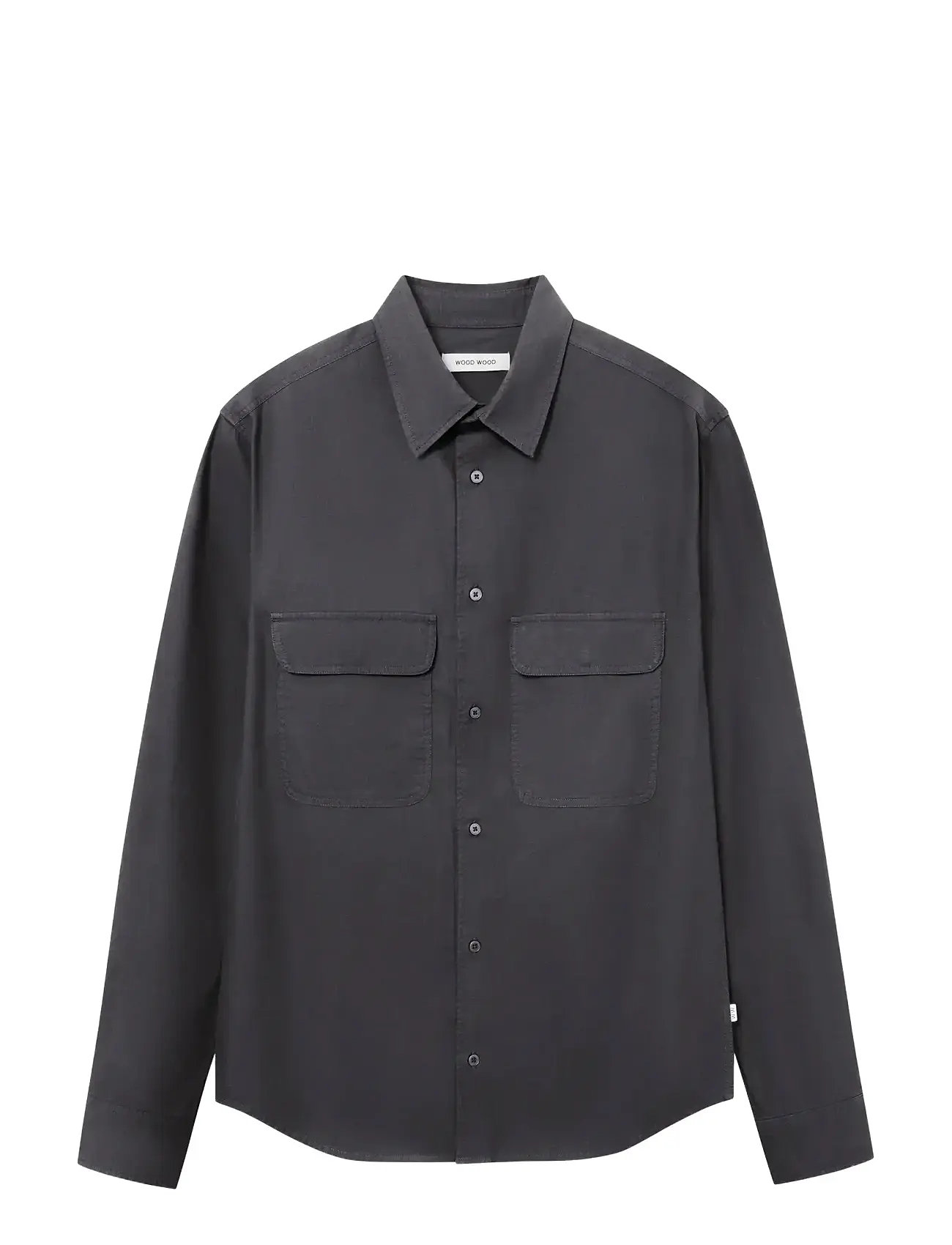 WOOD WOOD Wwnico Shirt 25279 Grau - XL - Herren