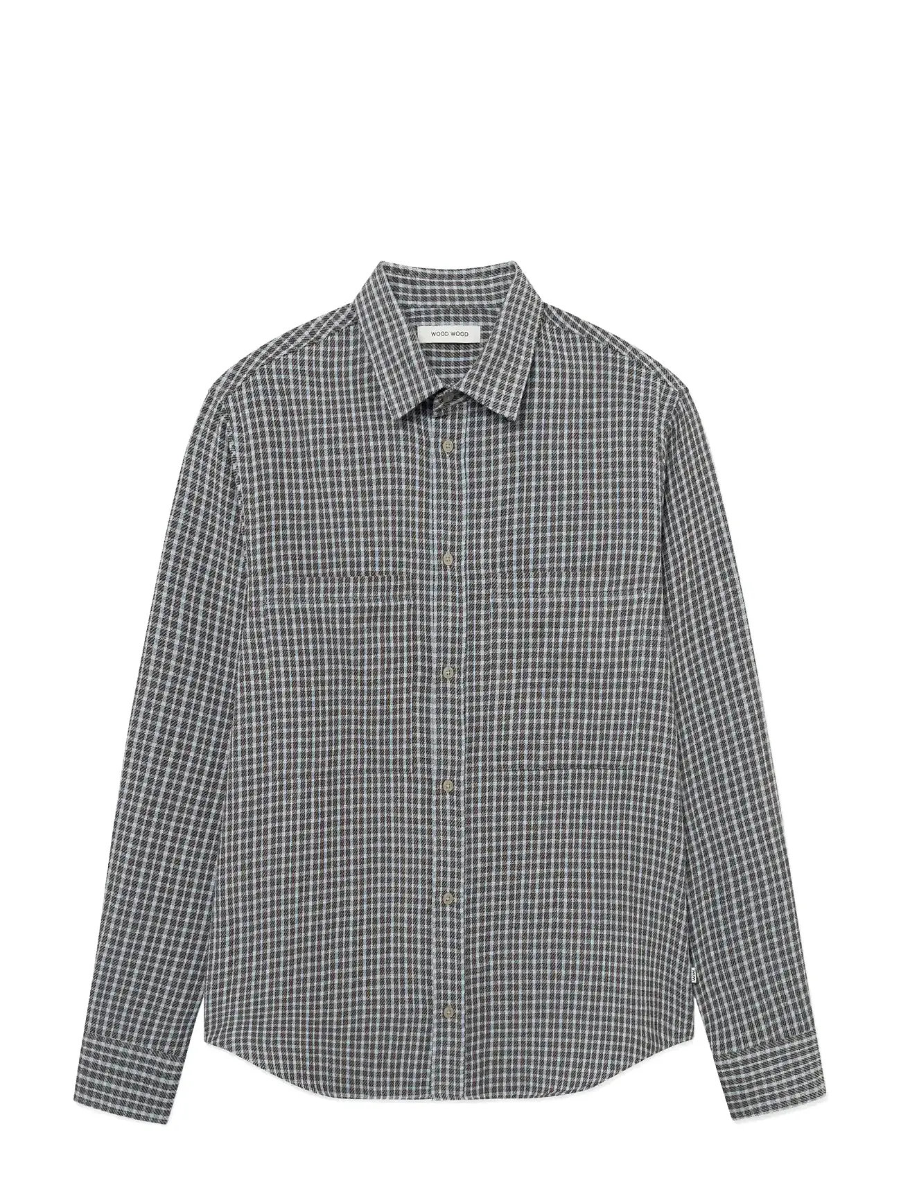 WOOD WOOD Wwnico Shirt 25280 Patterned - M - Herren