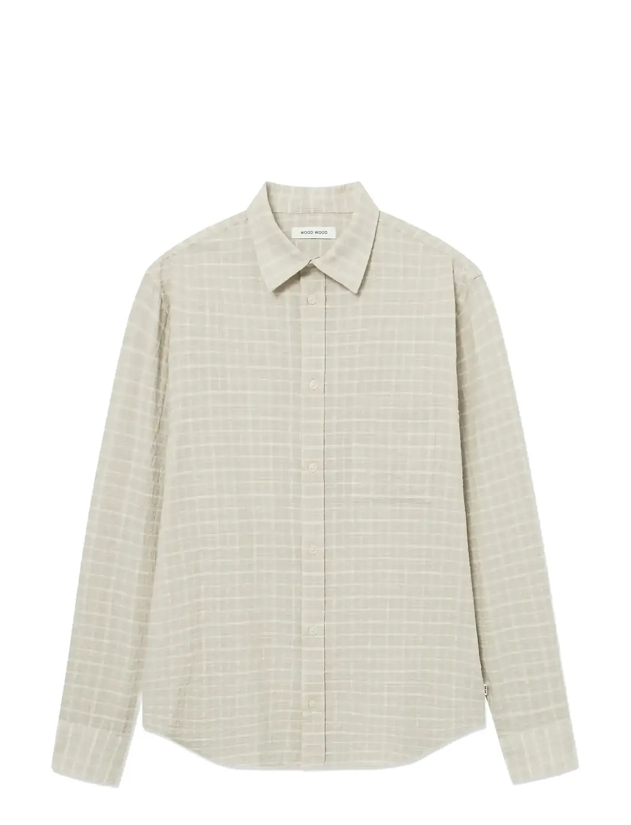 WOOD WOOD Wwcarter Shirt 25309 Beige - S - Herren