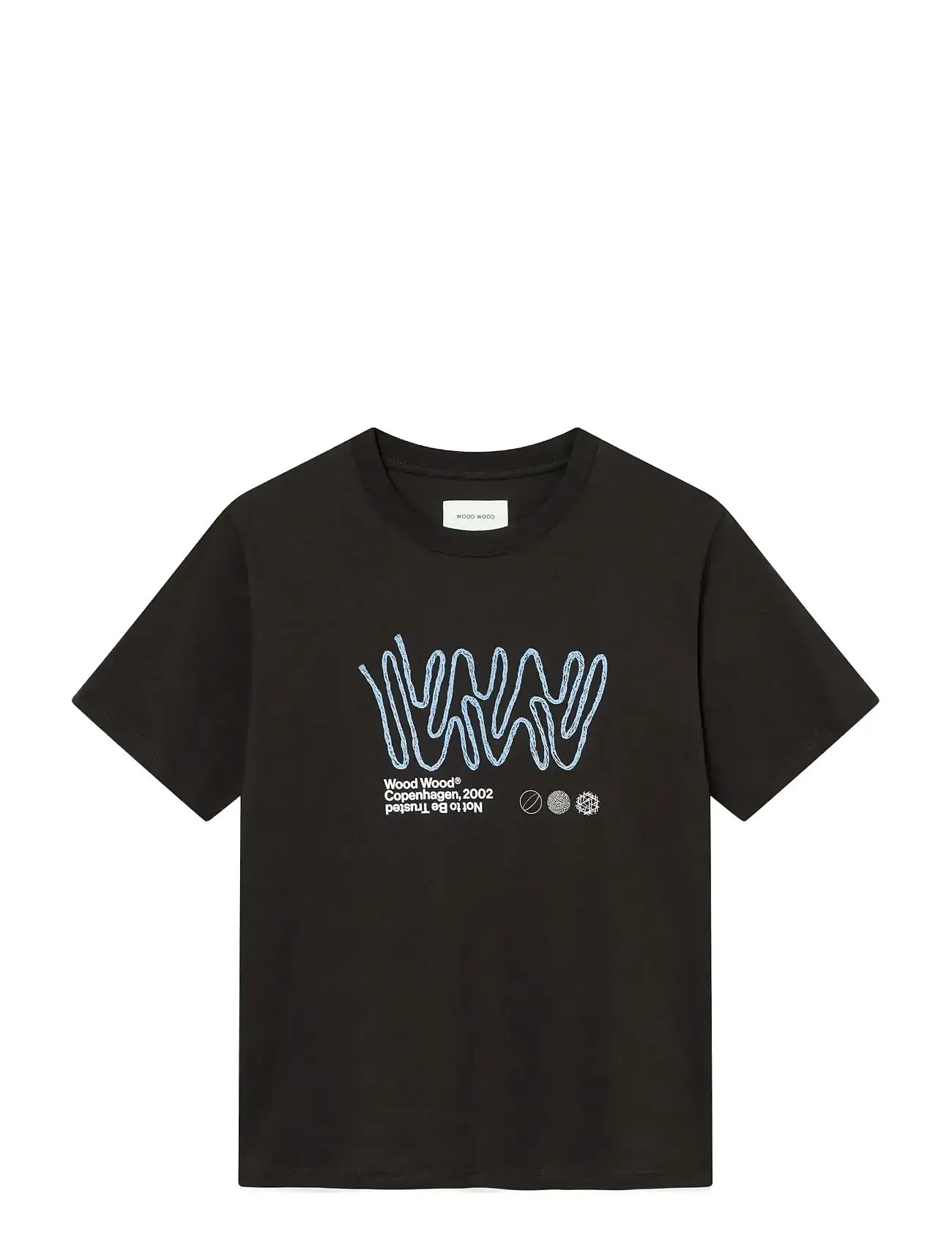 WOOD WOOD Wwoliver Tee Ropelab 25220 Braun - M - Herren
